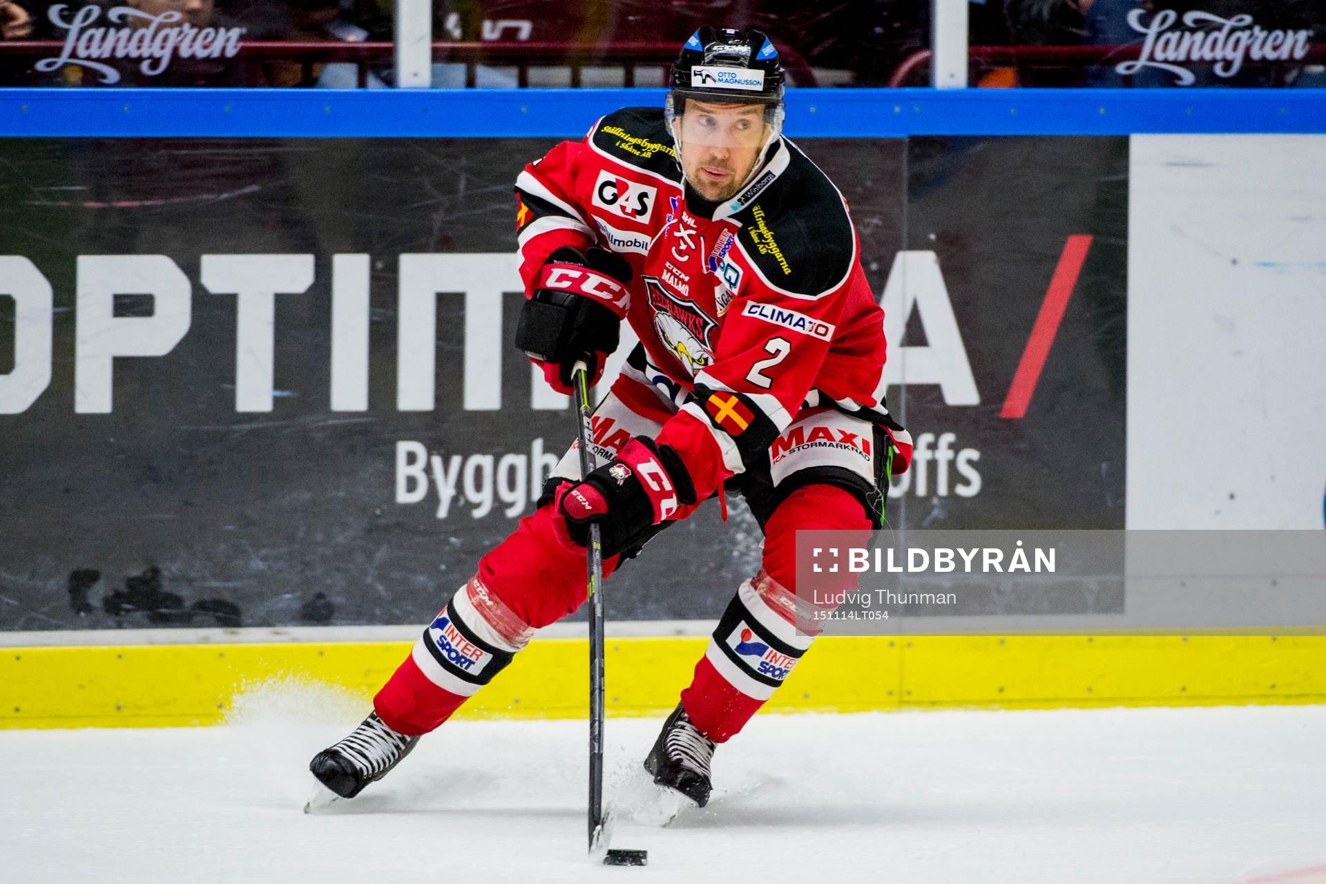 Malmö Redhawks Erik Andersson