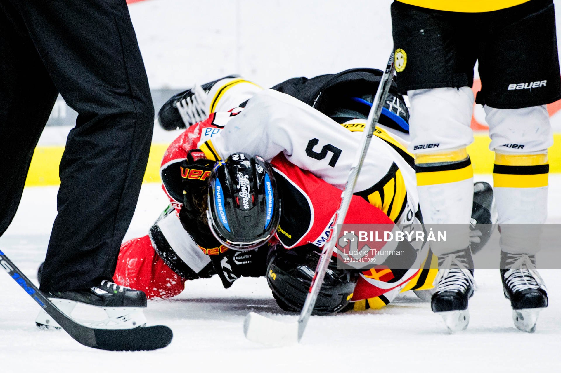Malmö Redhawks Andreas Thuresson och Brynäs Lukas