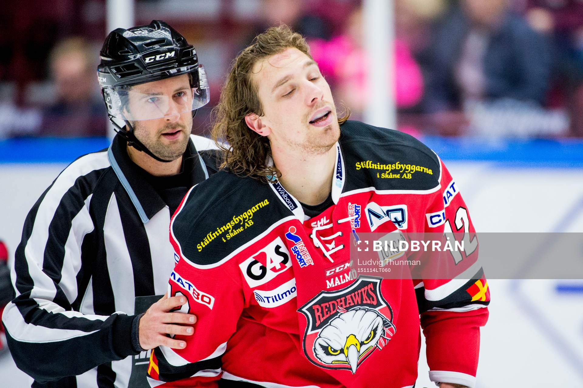 Malmö Redhawks Andreas Thuresson deppar