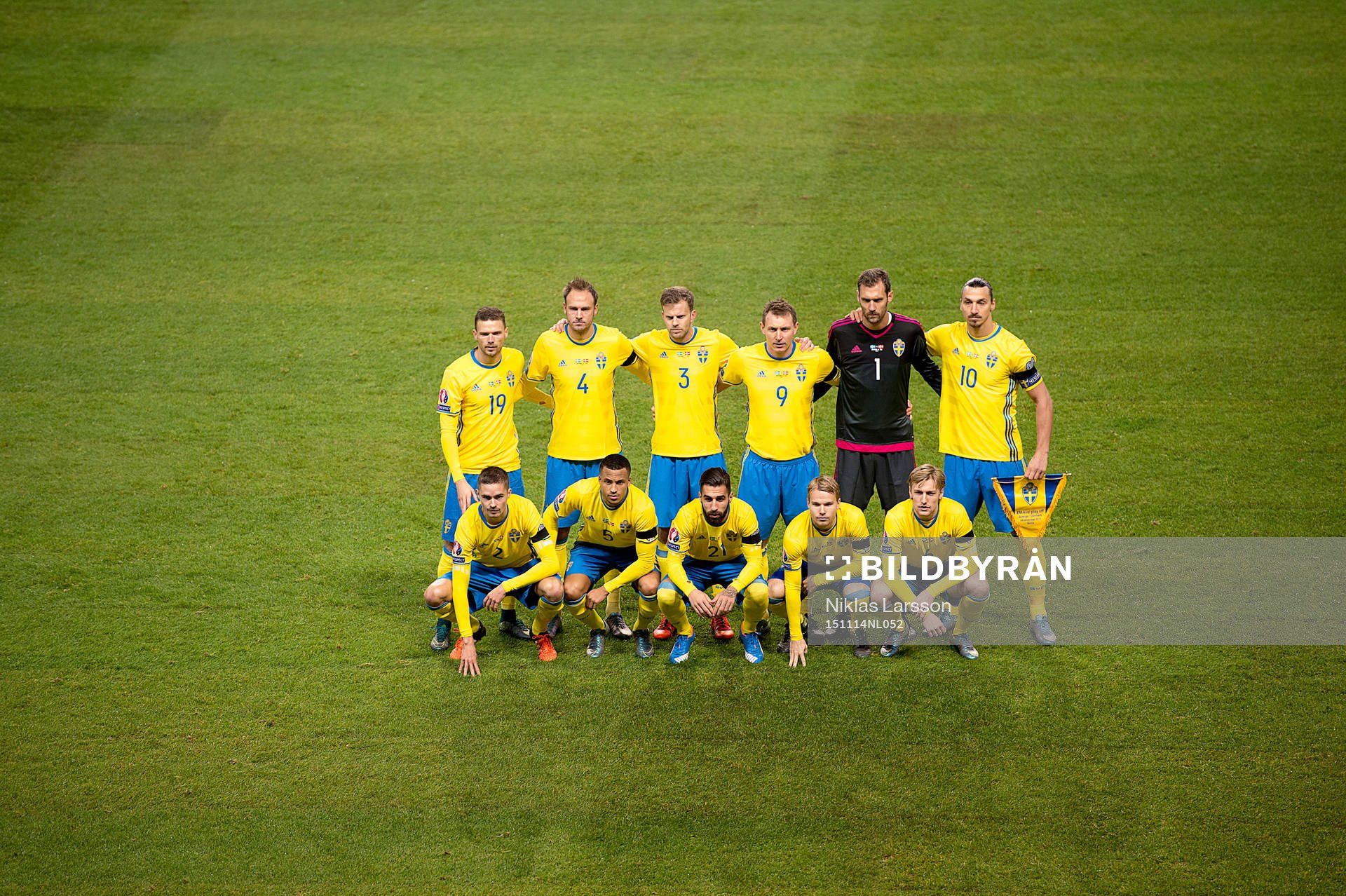 Sveriges Marcus Berg, Andreas Granqvist, Mikael Antonsson,