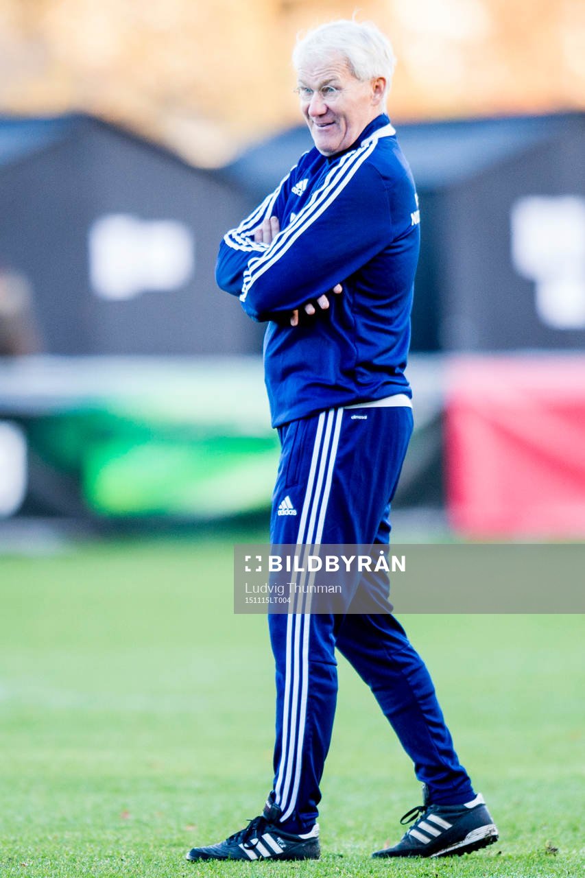 Danmarks förbundskapten Morten Olsen