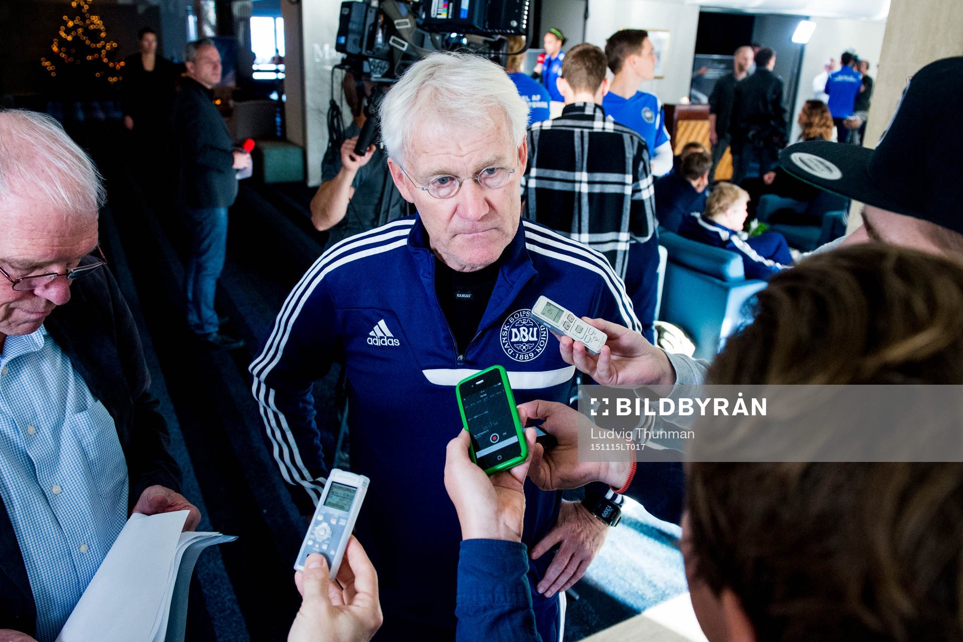 Danmarks förbundskapten Morten Olsen