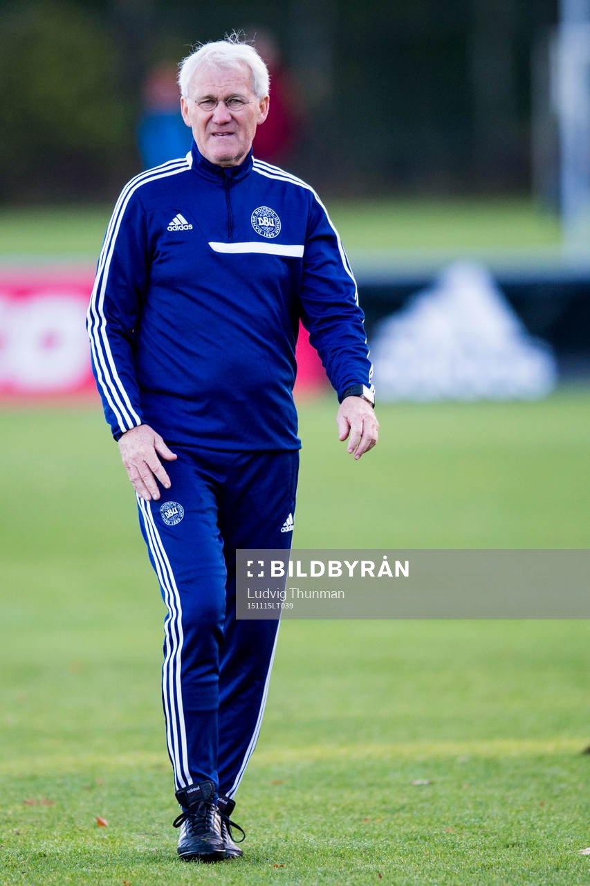 Danmarks förbundskapten Morten Olsen