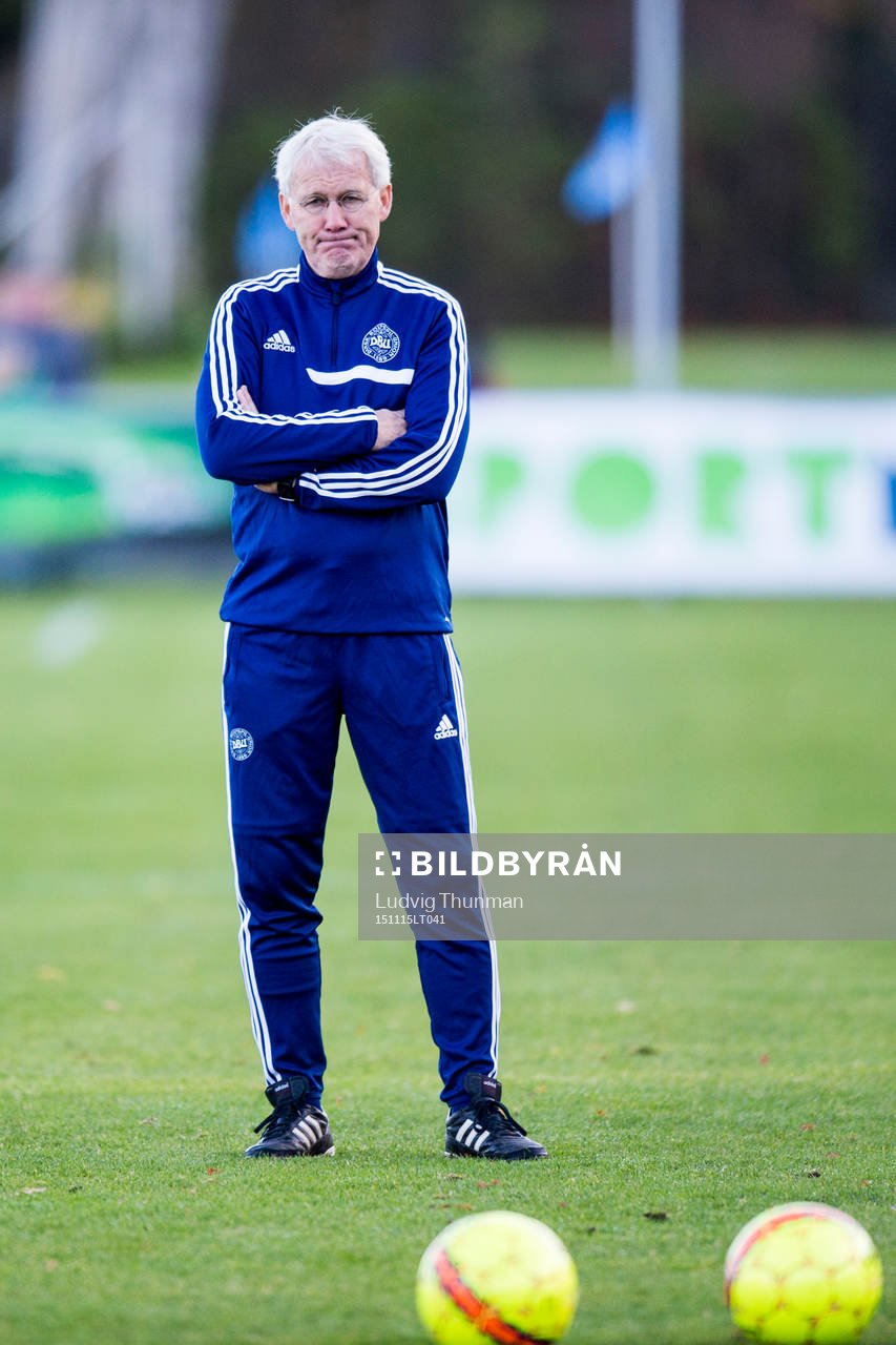 Danmarks förbundskapten Morten Olsen