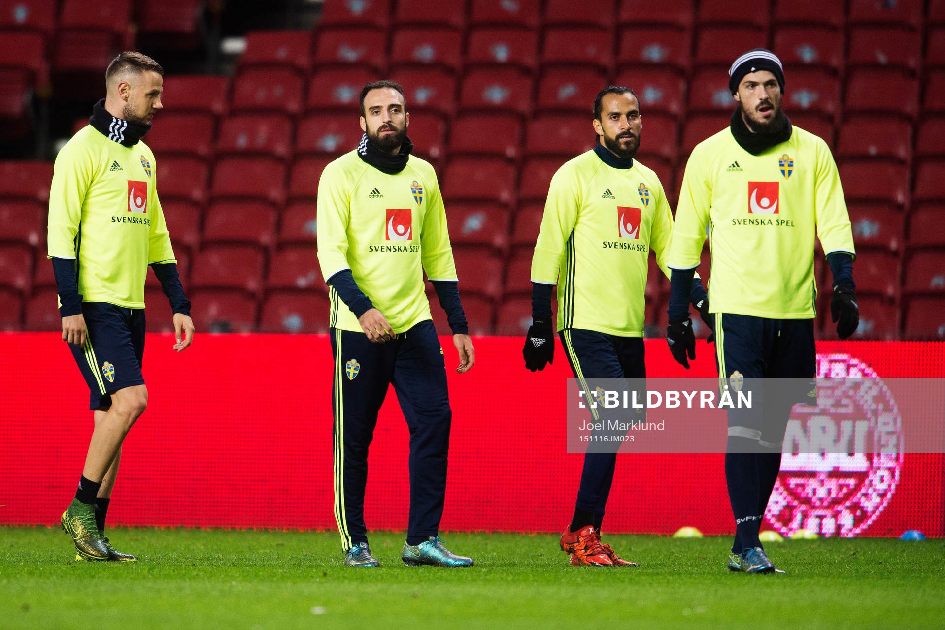 Alexander Milosevic, Abdul Khalili, Erkan Zengin och Emir