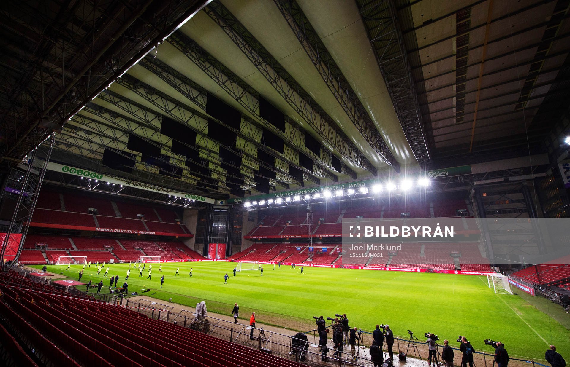 Generell vy över Parken med stängt tak