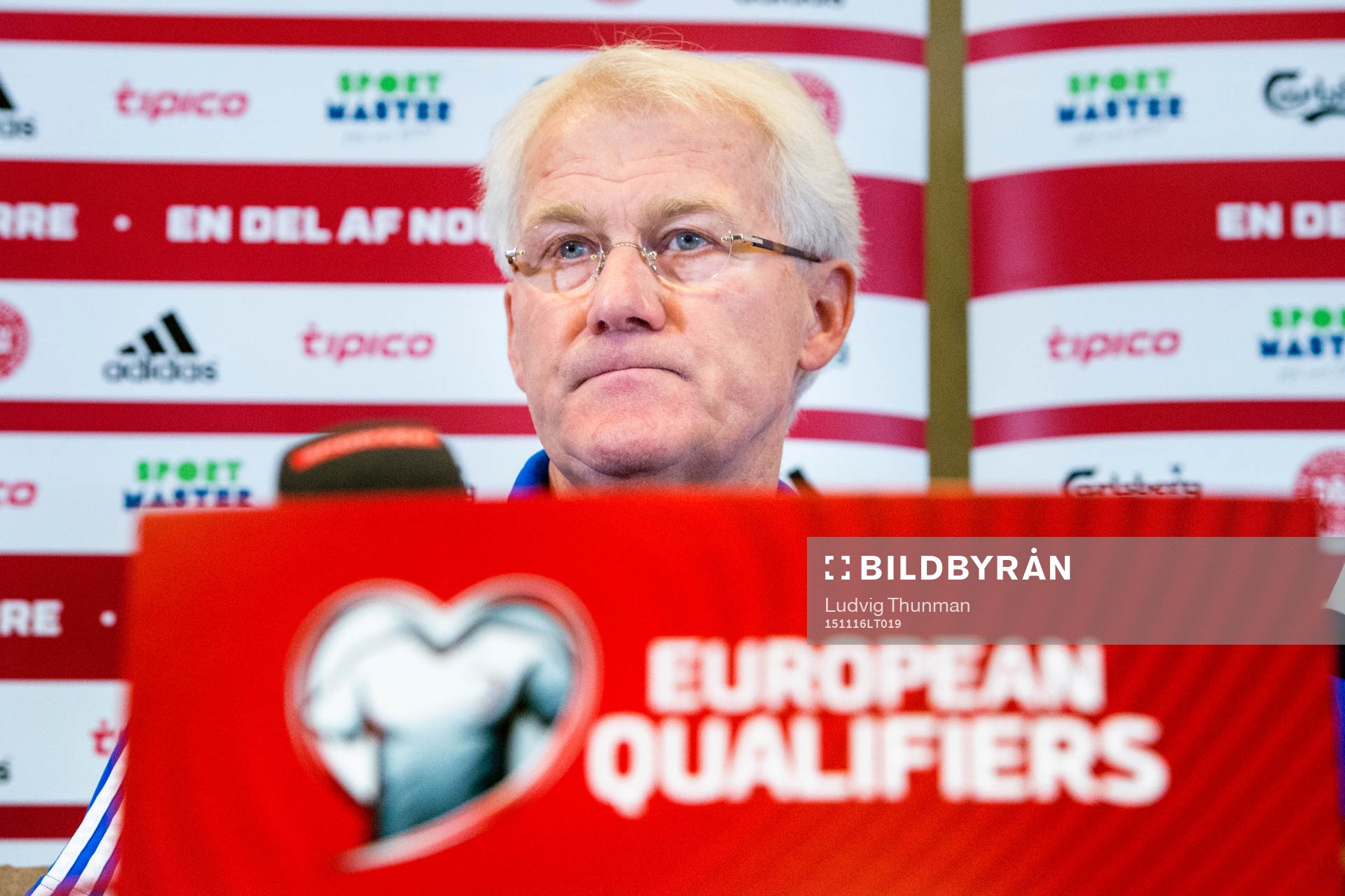 Danmarks förbundskapten Morten Olsen