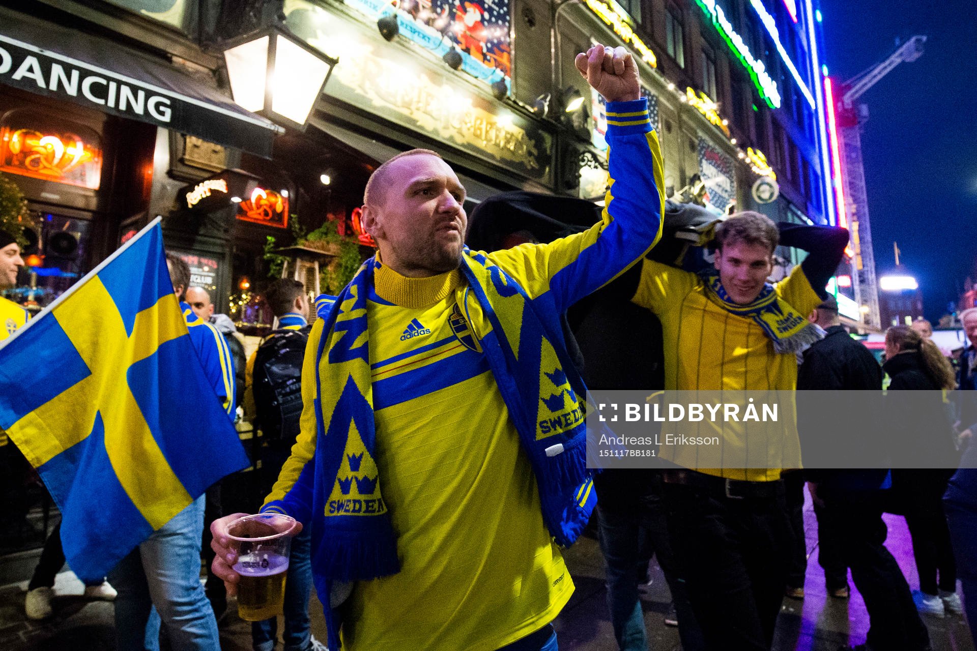 Svenska supportrar