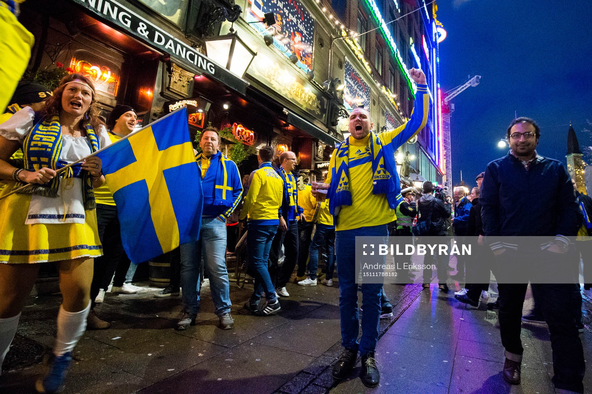 Svenska supportrar