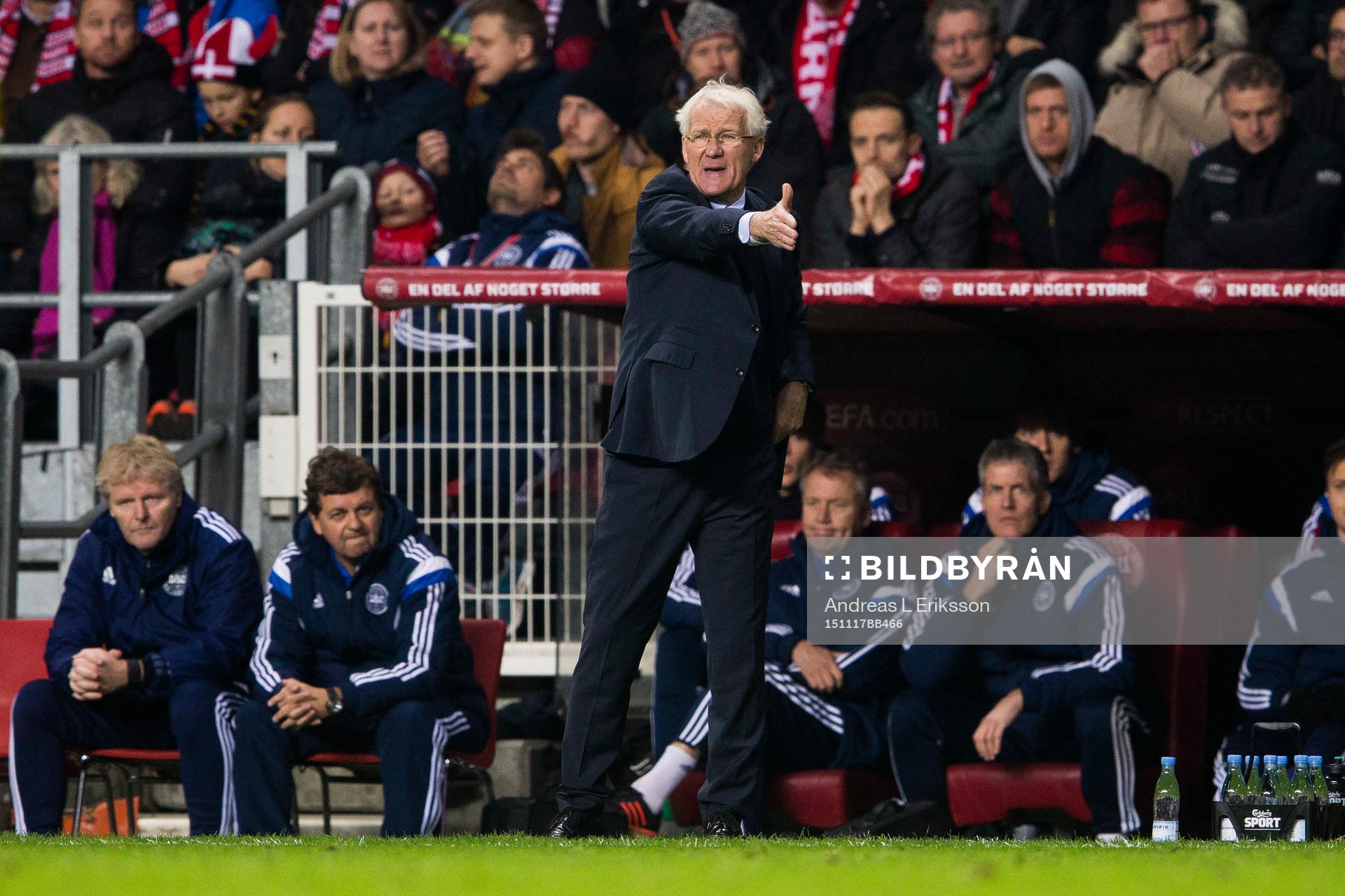 Danmarks förbundskapten Morten Olsen