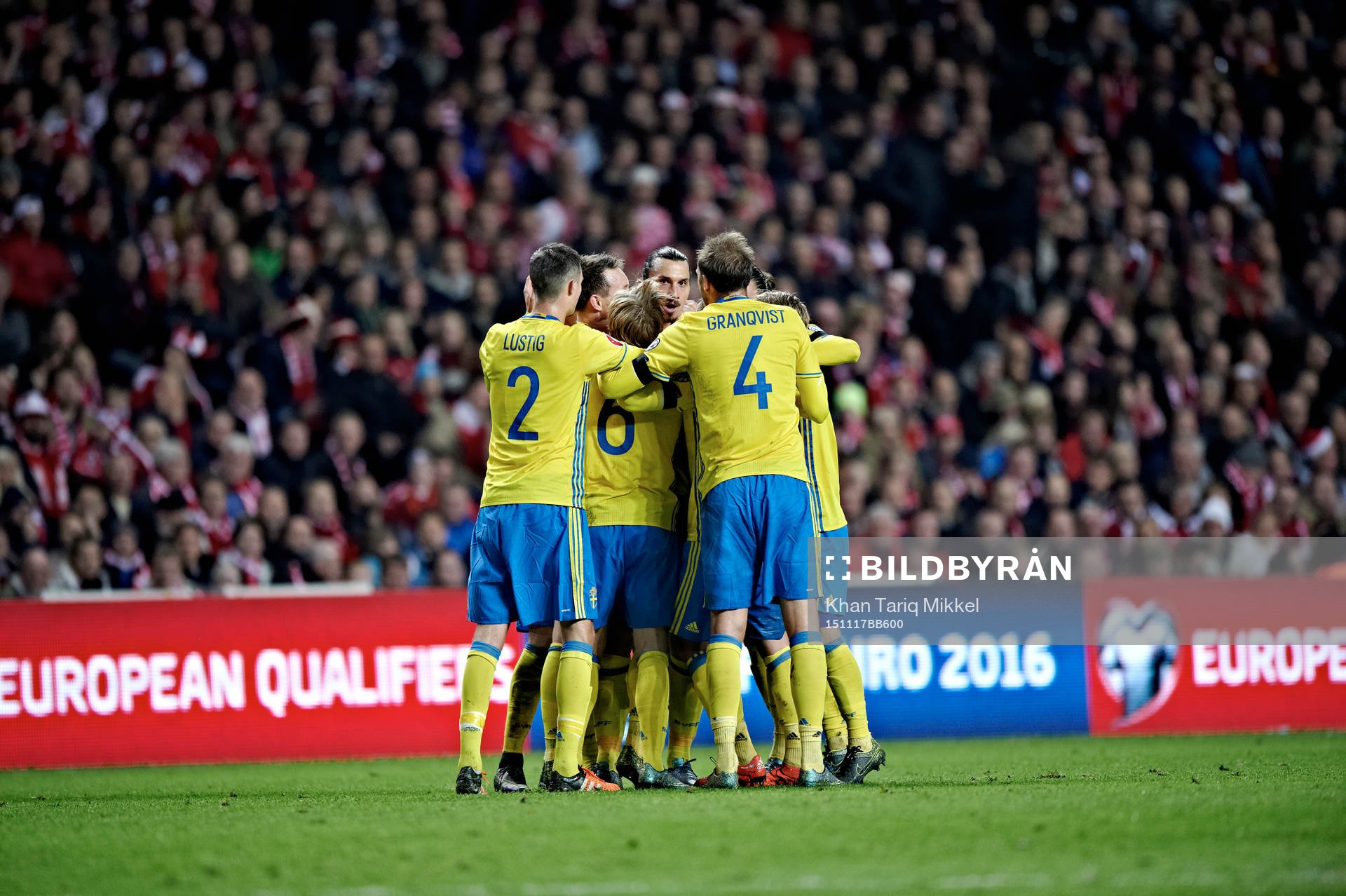 Zlatan Ibrahimovic har scoret til 1-0