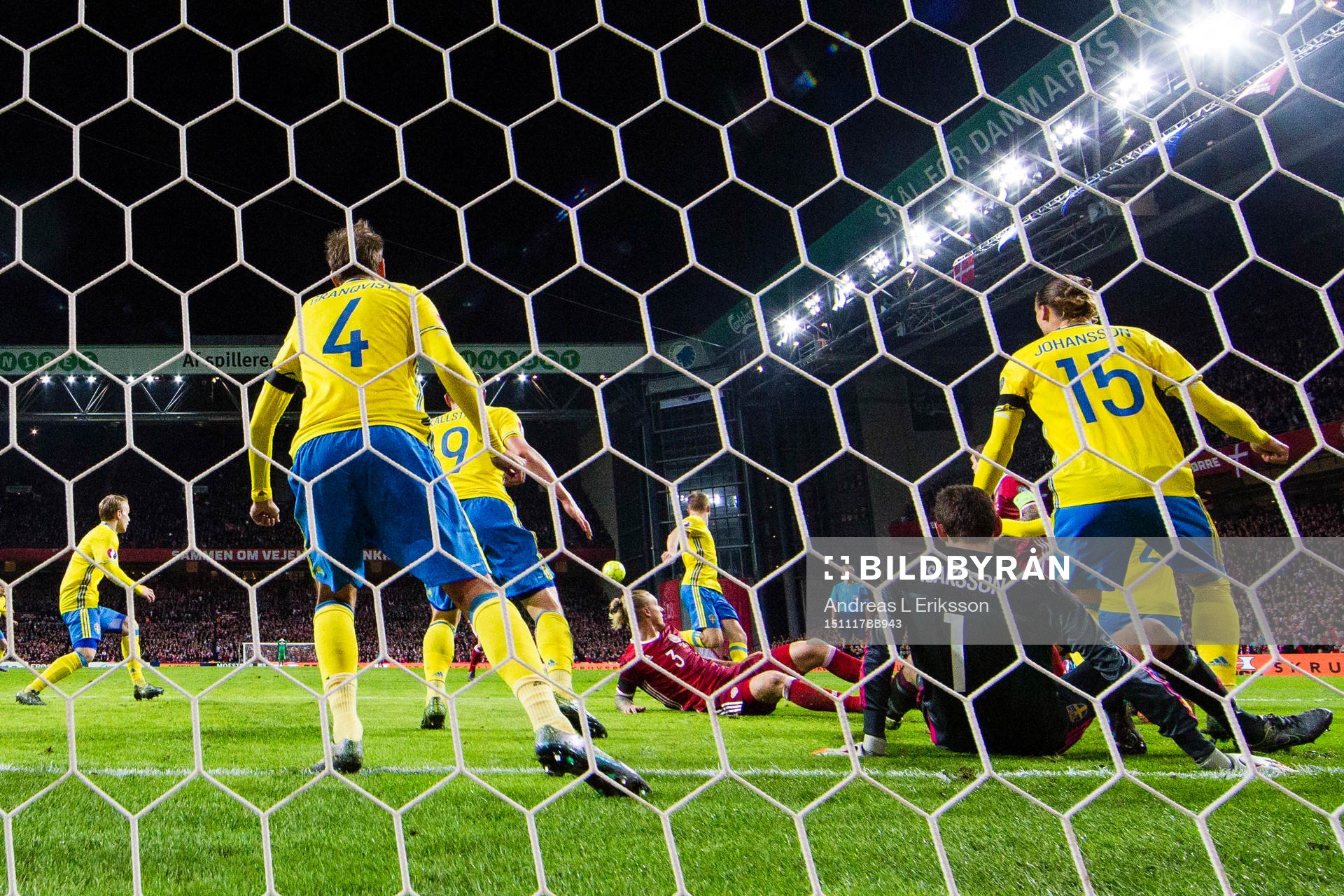 Sveriges Andreas Granqvist, Kim Källström, målvakt