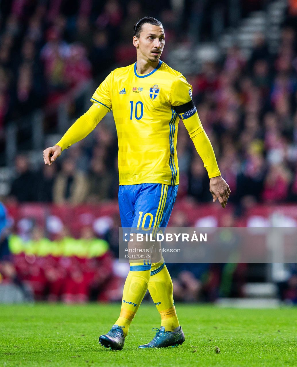 Sveriges Zlatan Ibrahimovic