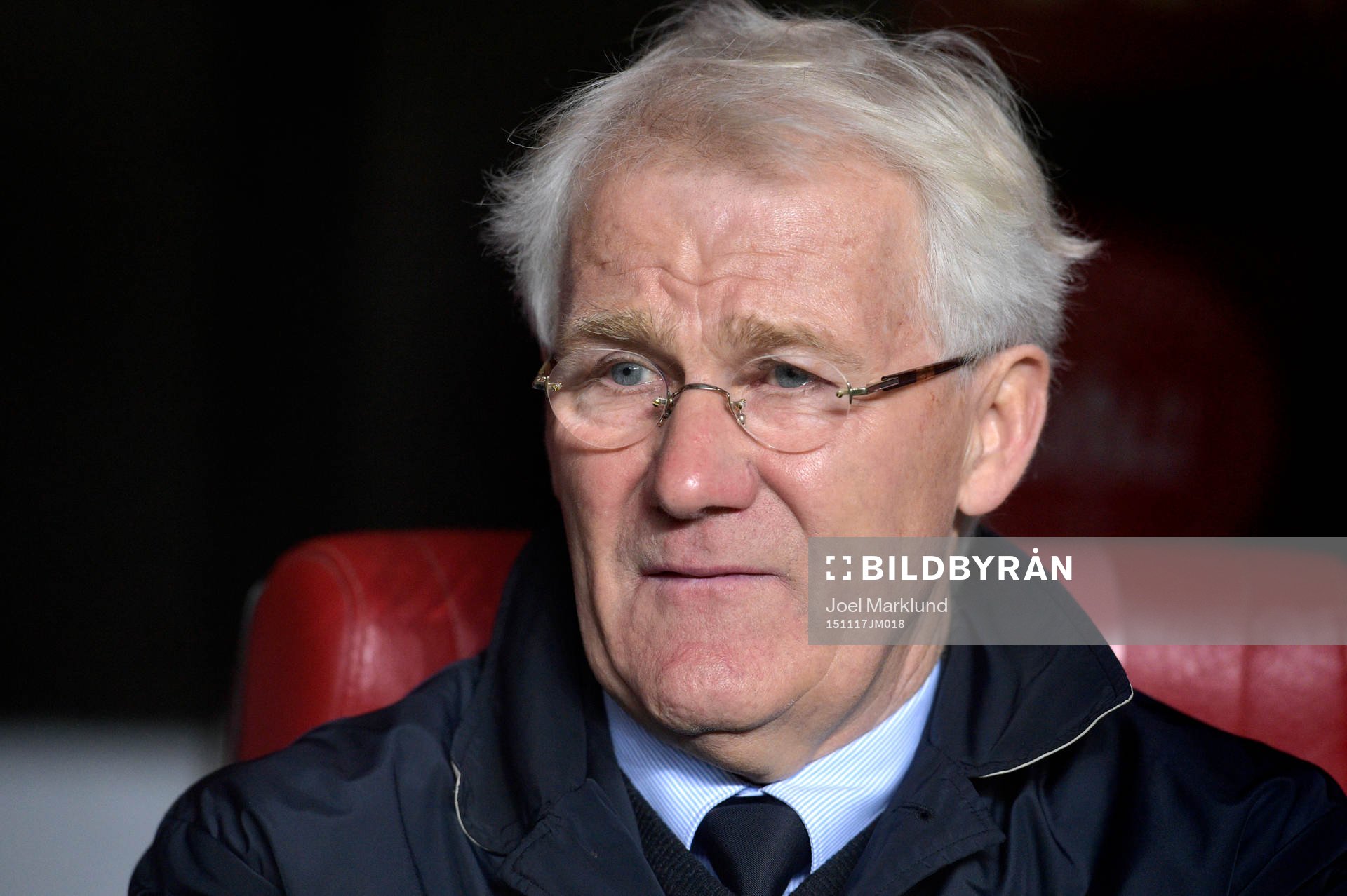 Danmarks förbundskapten Morten Olsen innan fotbollsmatchen