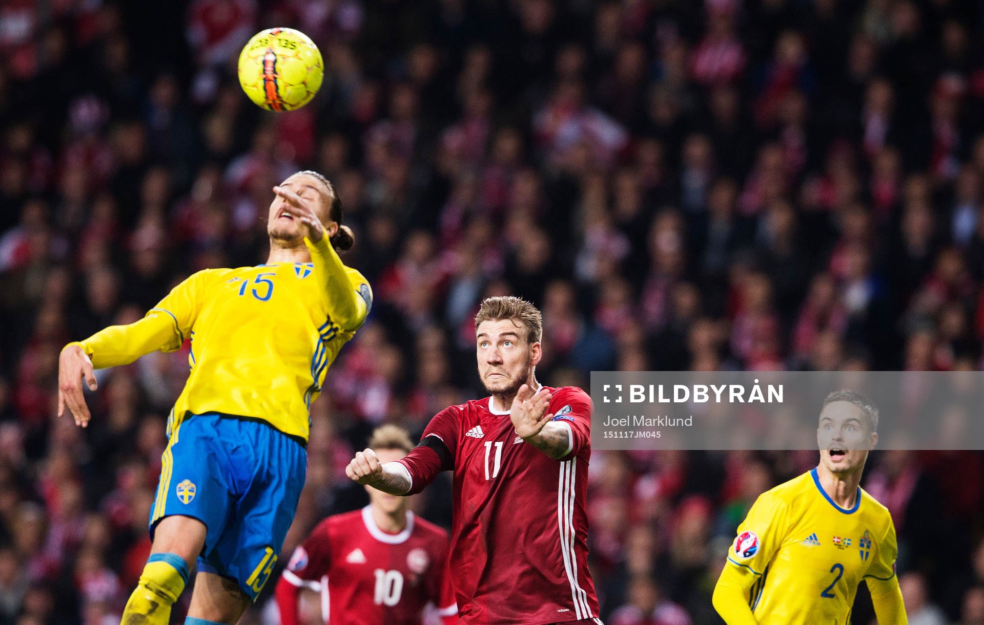 Sveriges Erik Johansson och Mikael Lustig utmanas av