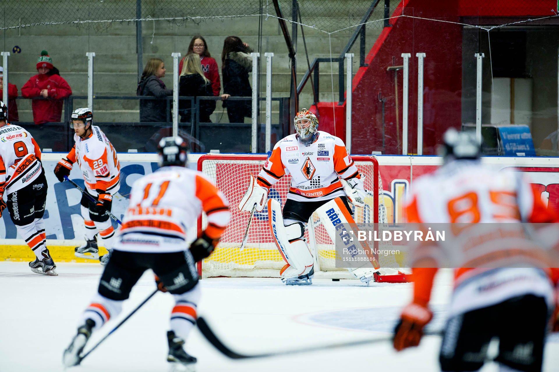 Karlskronas målvakt Patrick Galbraith