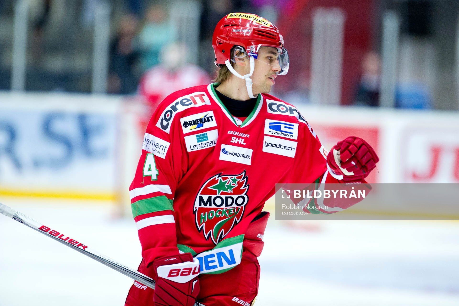 Modos Emil Pettersson jublar