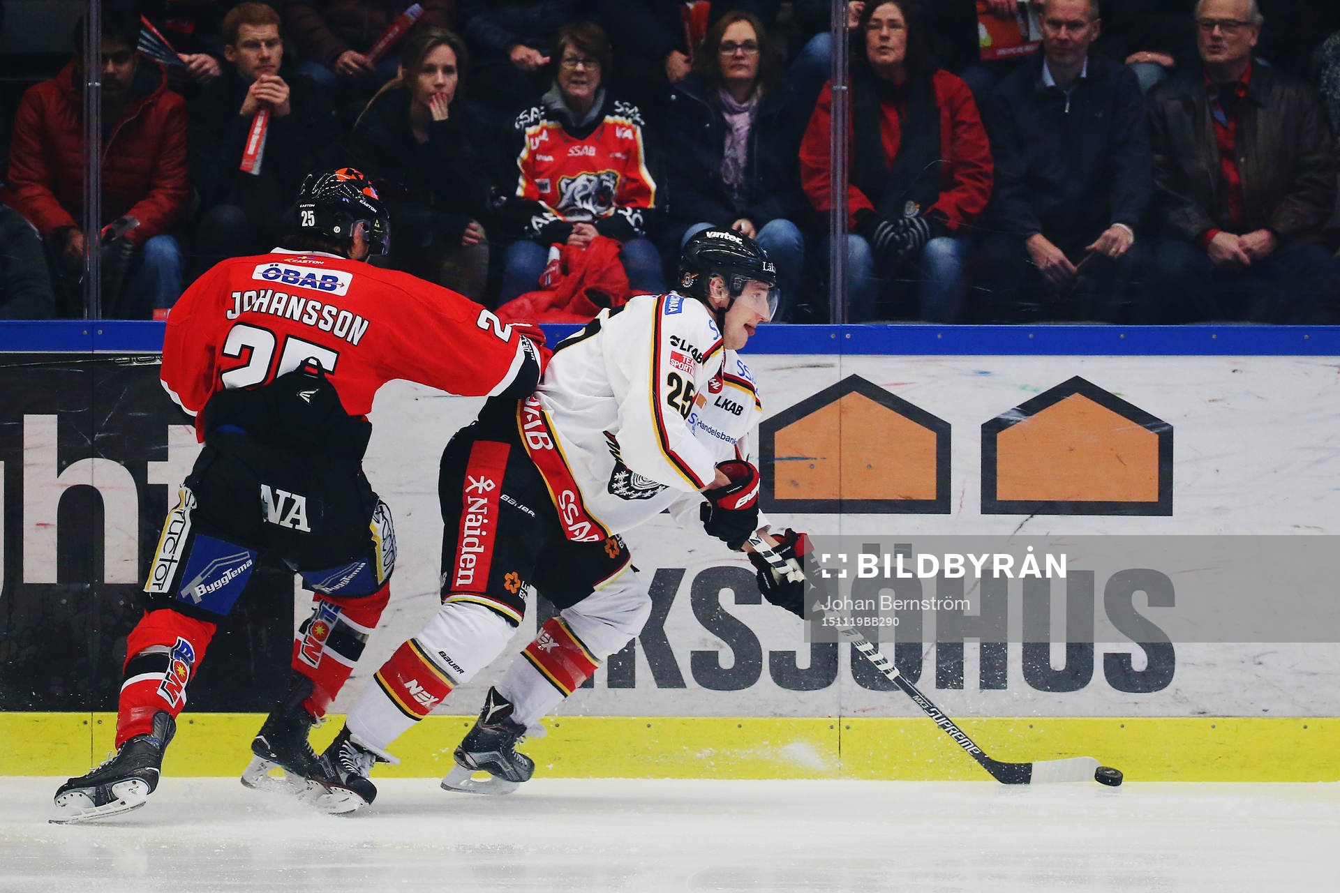 Örebros Martin Johansson och Luleås Anton Hedman