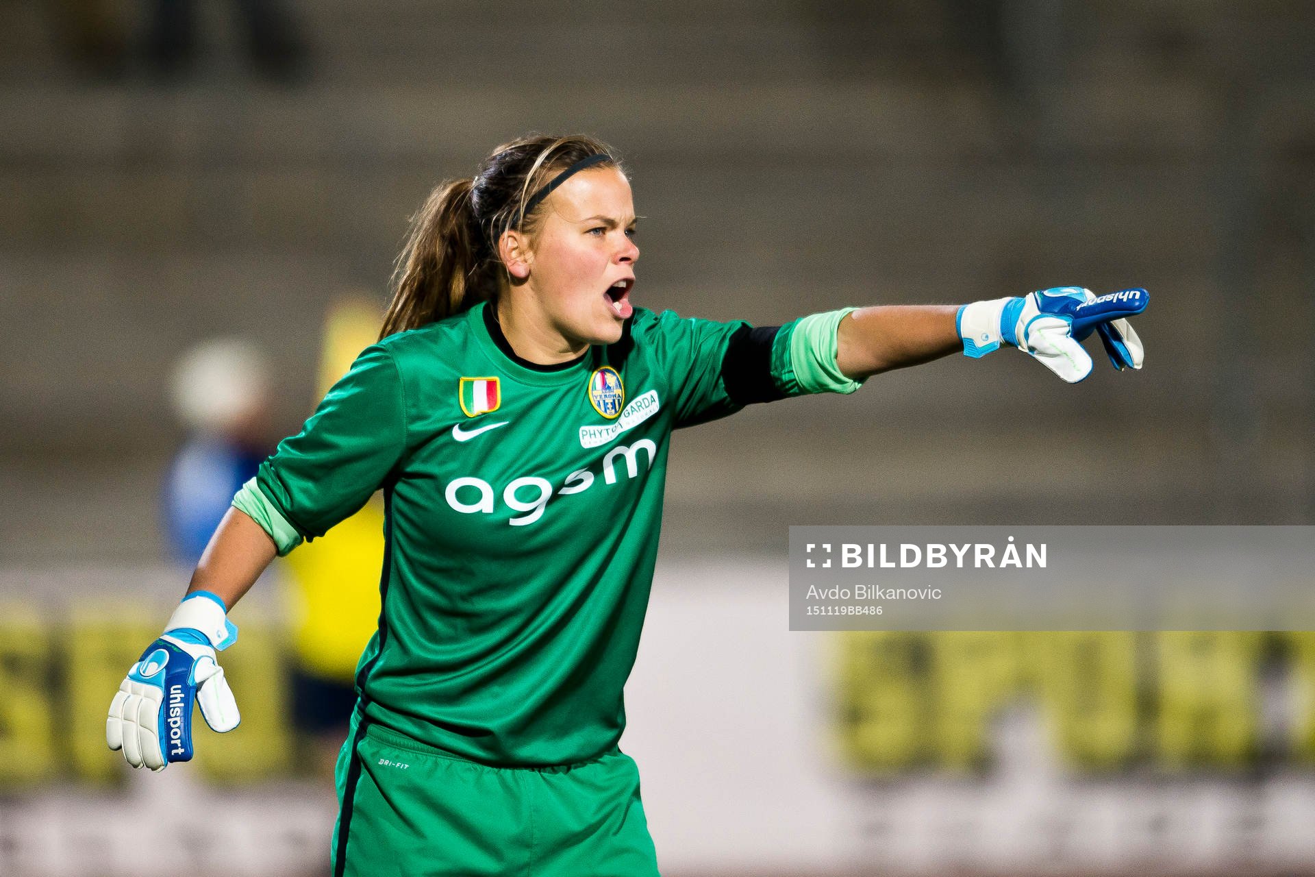 Veronas målvakt Stephanie Öhrström