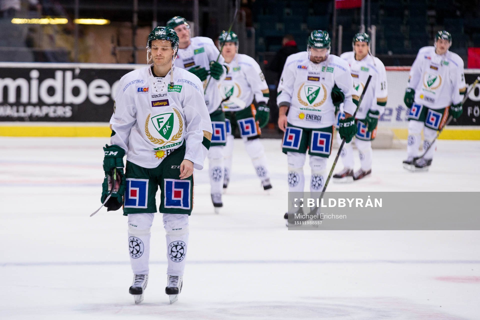 Färjestads spelare deppar