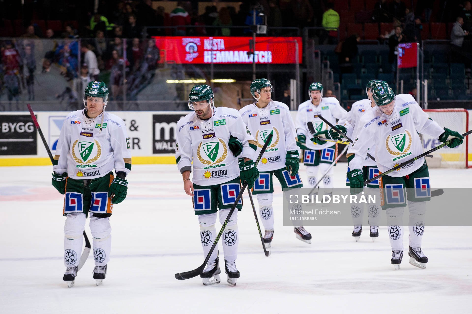 Färjestads spelare deppar