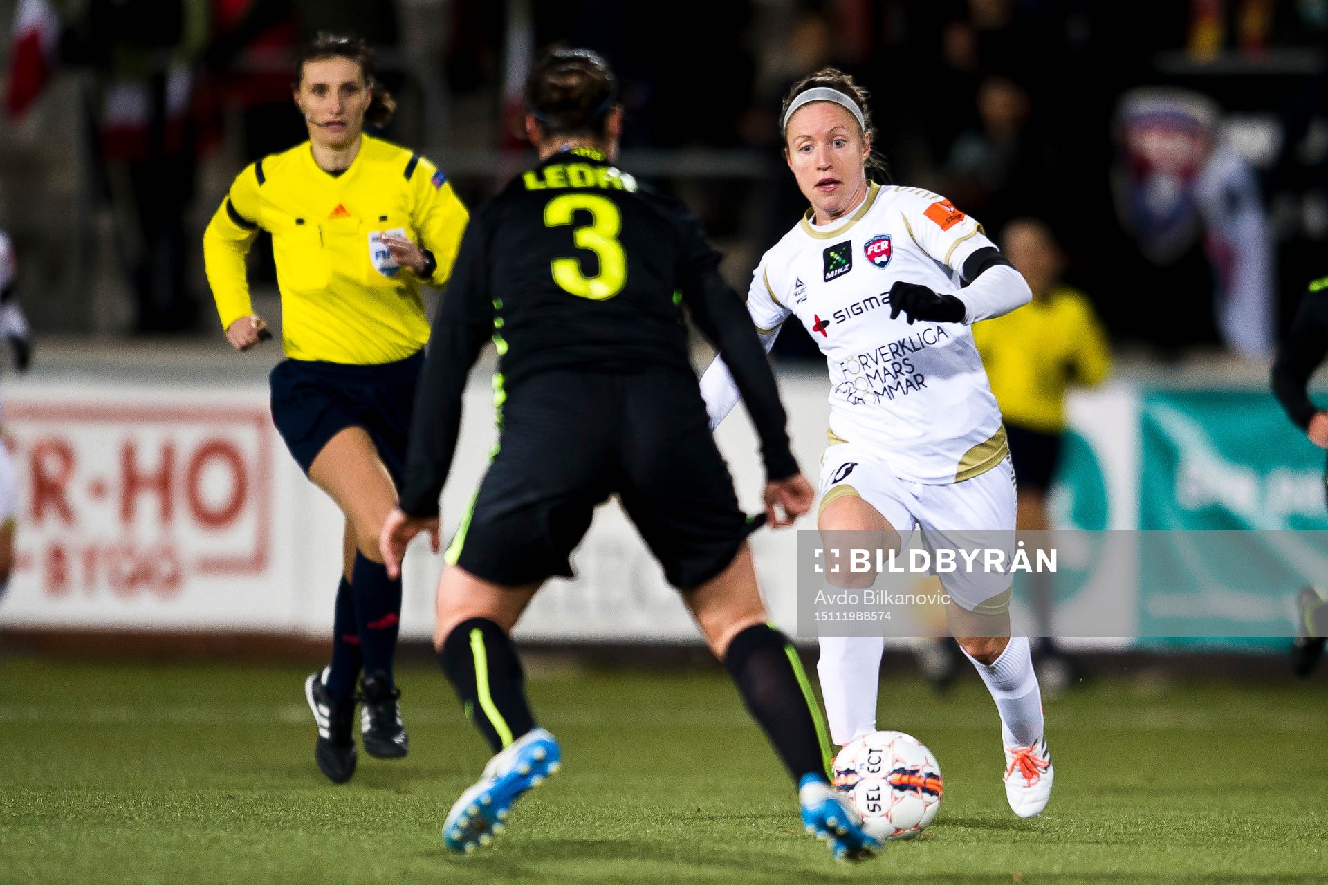 Rosengårds Josee Belanger möter Veronas Michela Ledri