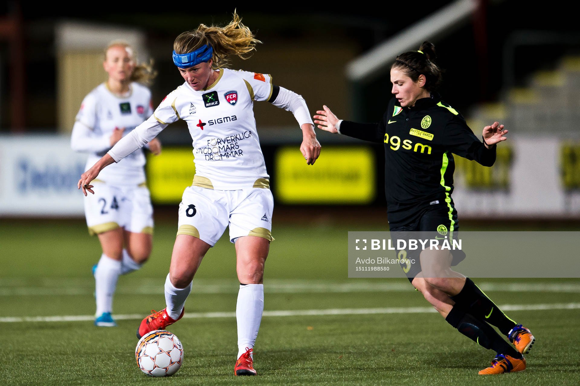 Rosengårds Kirsten Van De Ven och Veronas Michela Ledri