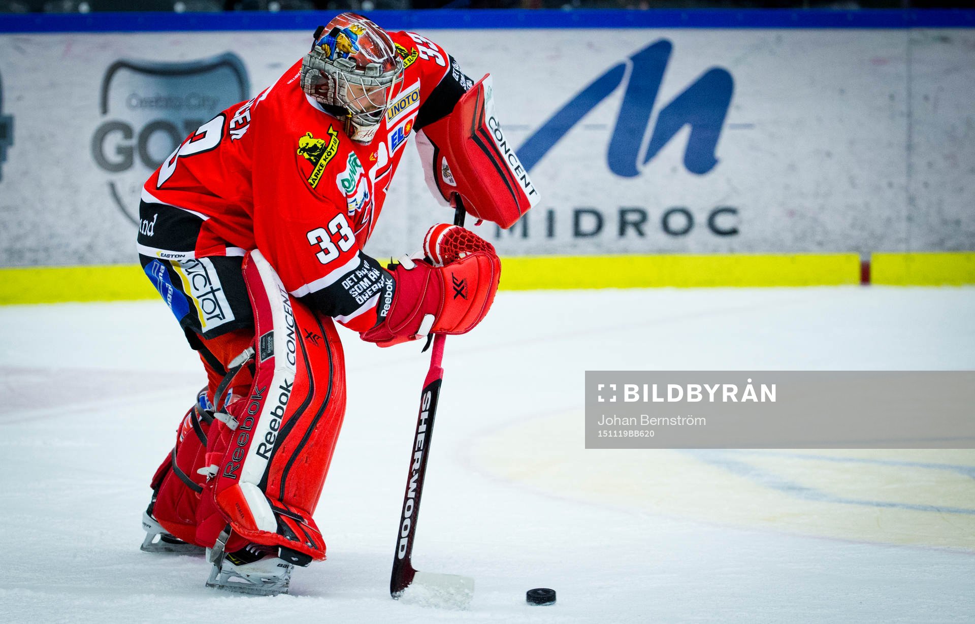 Örebros målvakt Julius Hudacek