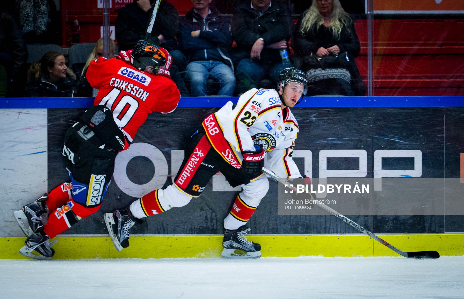 Örebros Anders Eriksson och Luleås Lucas Wallmark