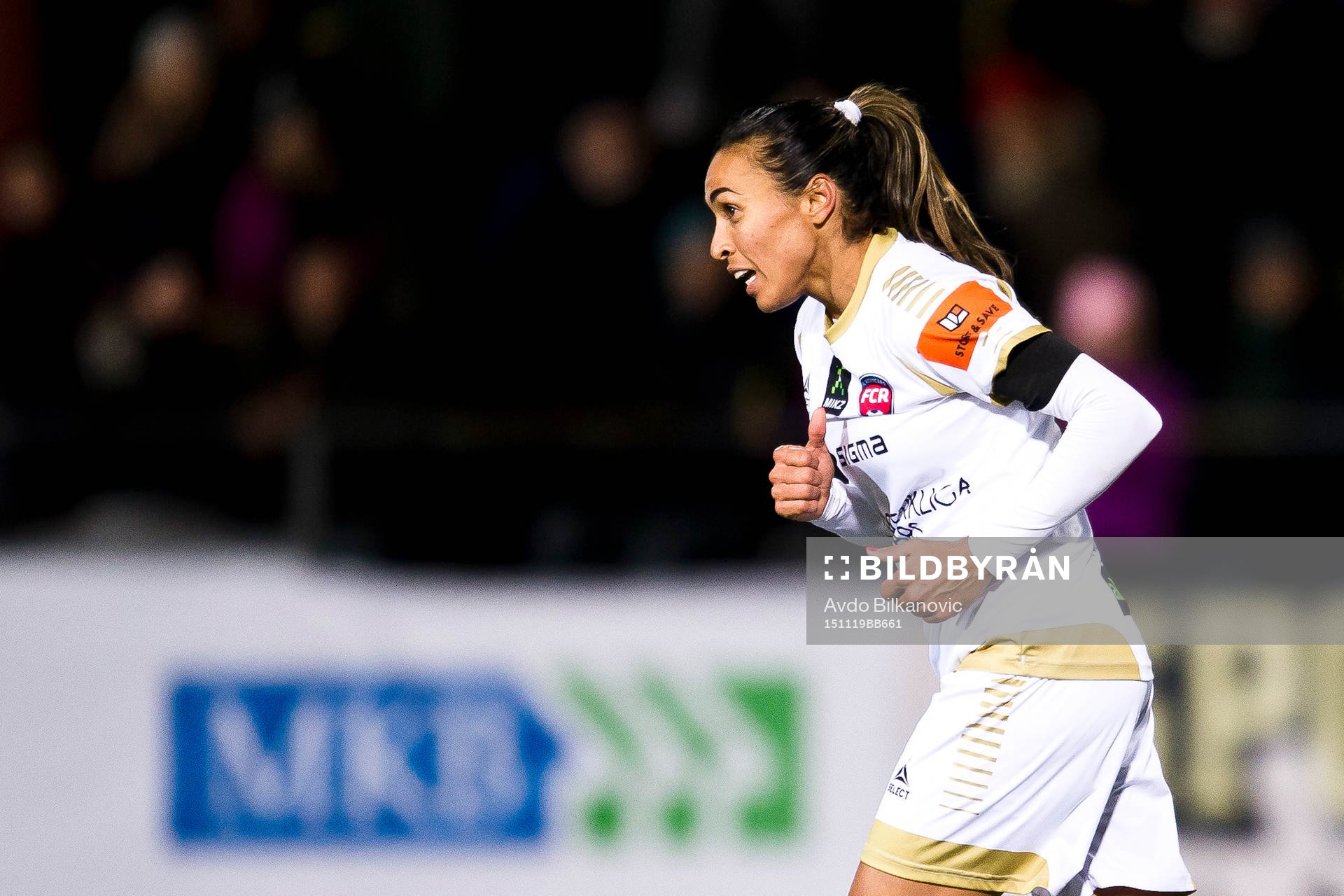Rosengårds Marta Viera Da Silva jublar