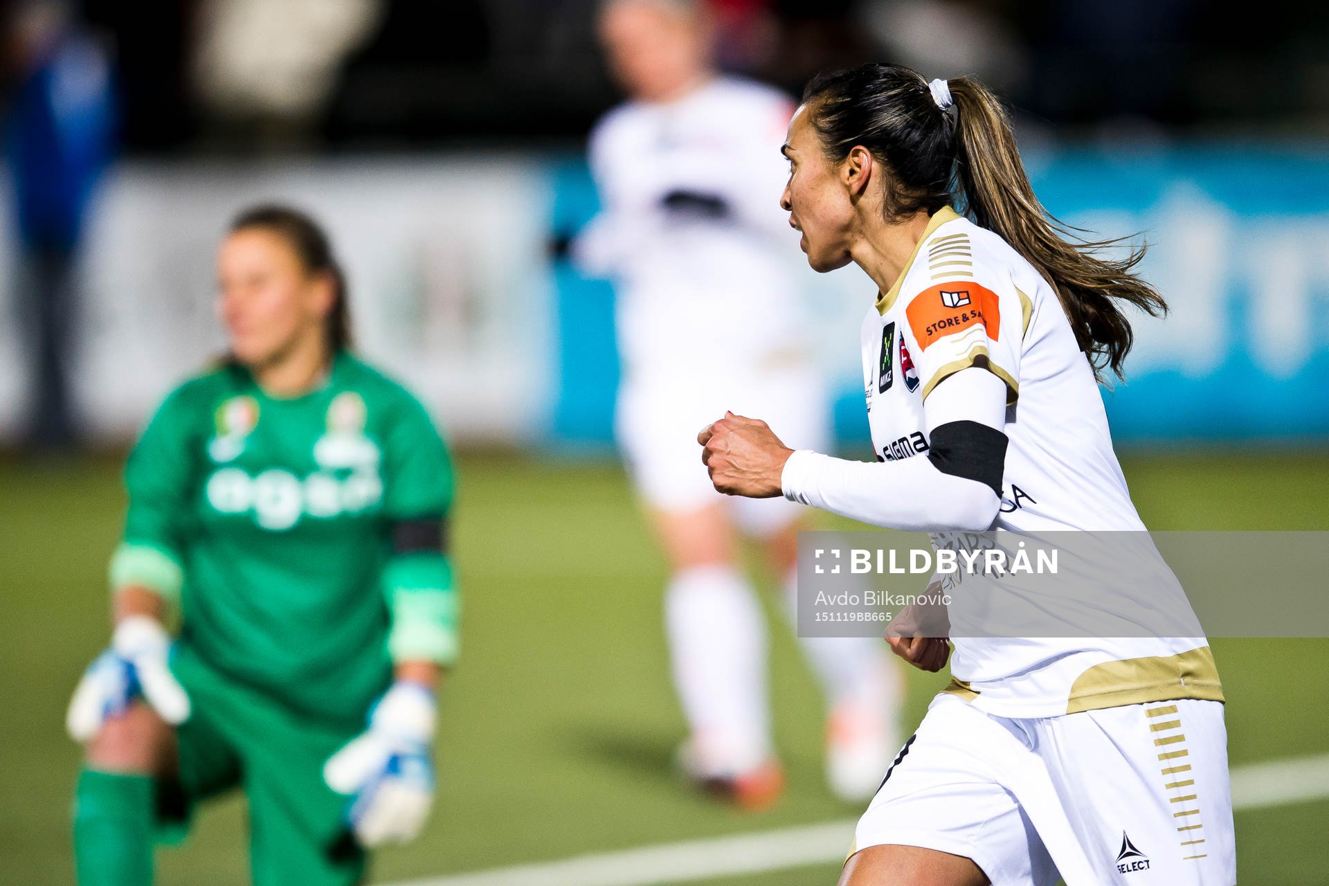 Rosengårds Marta Viera Da Silva jublar