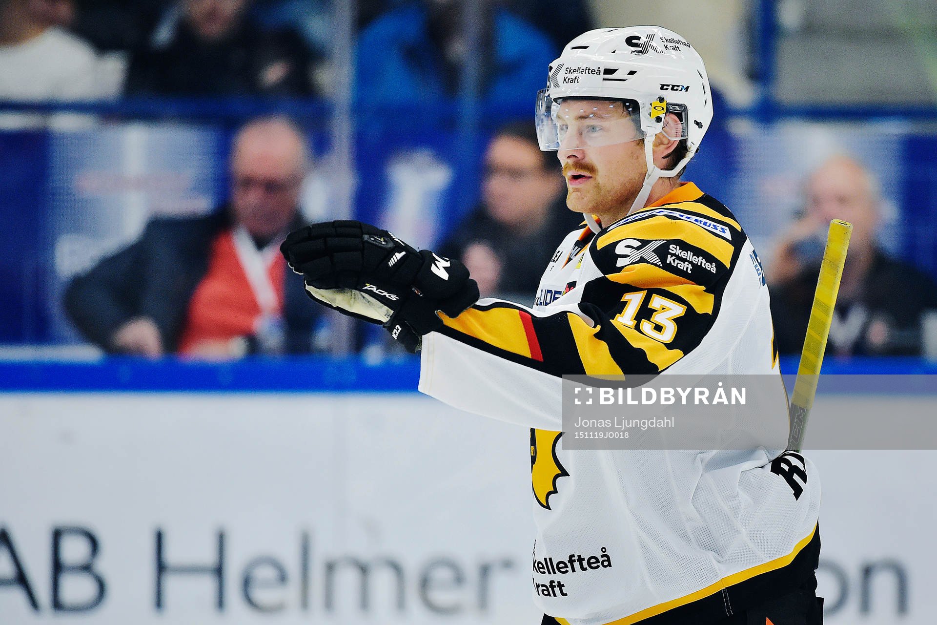Skellefteås Mattias Ritola jublar