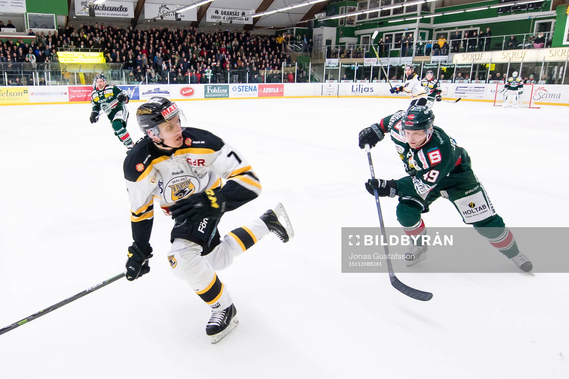 Panterns Filip Windlert och Tingsryds Niklas Johansson