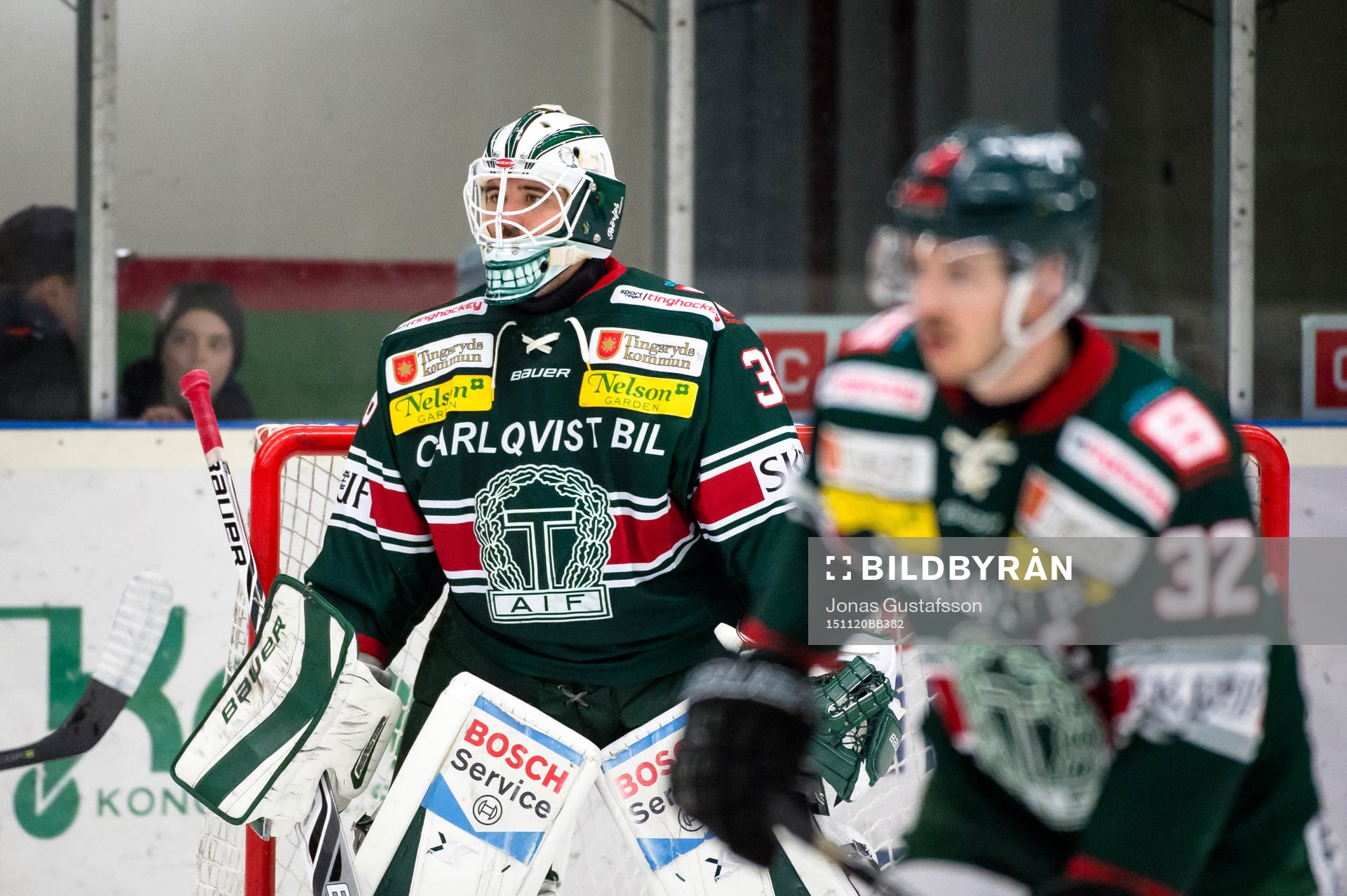Tingsryds målvakt Johannes Jönsson