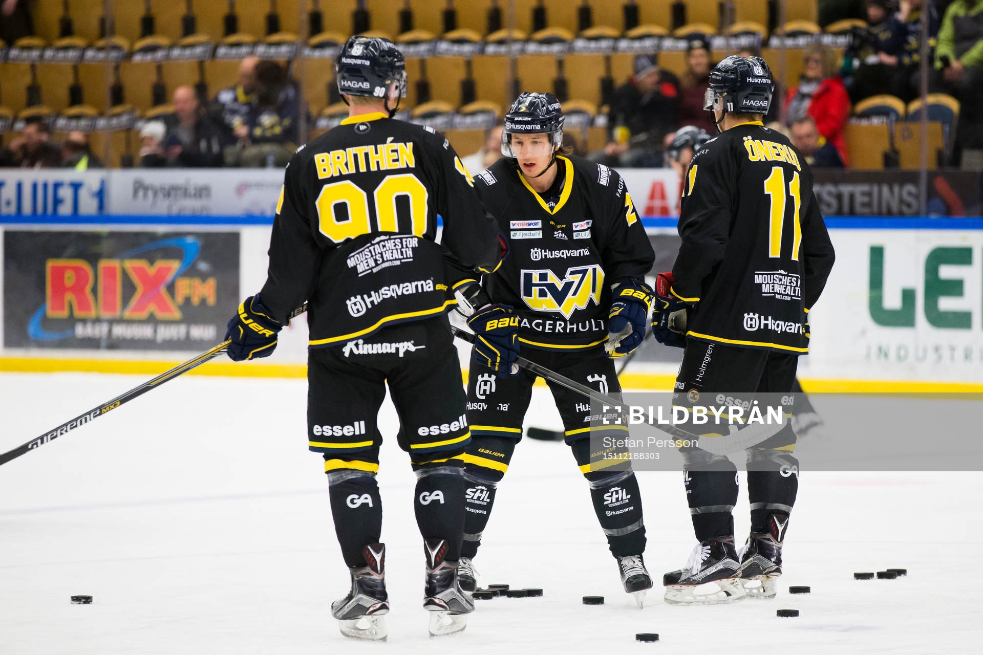 s Ted Brithén, Kristofer Berglund och Simon Önerud