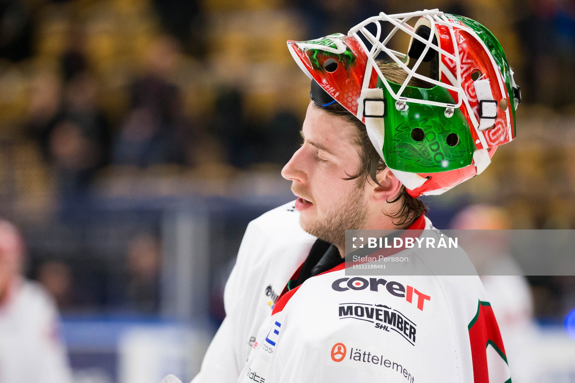 Modos målvakt Adam Reideborn