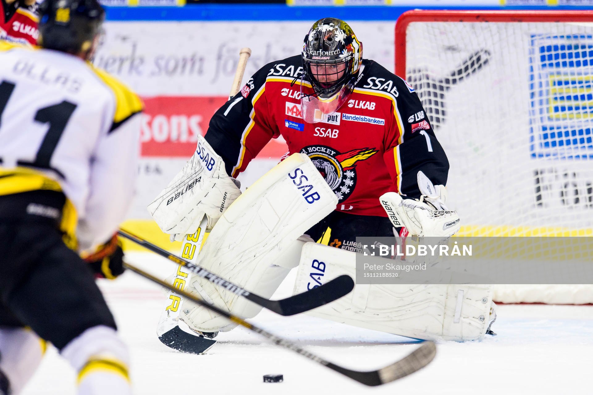 Luleås målvakt Daniel Larsson