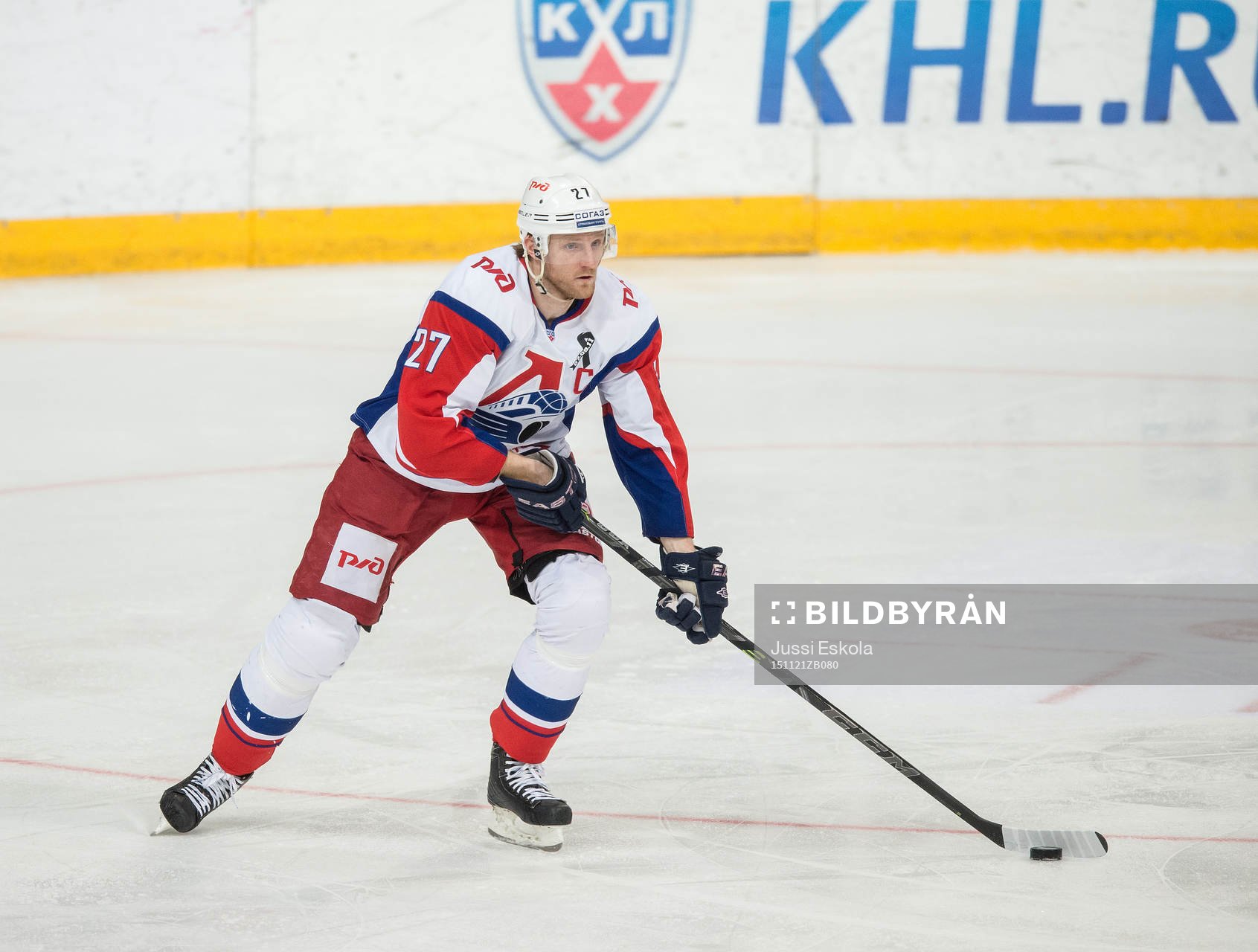 Staffan Kronwall. Jokerit - Lokomotiv Jaroslav. KHL.