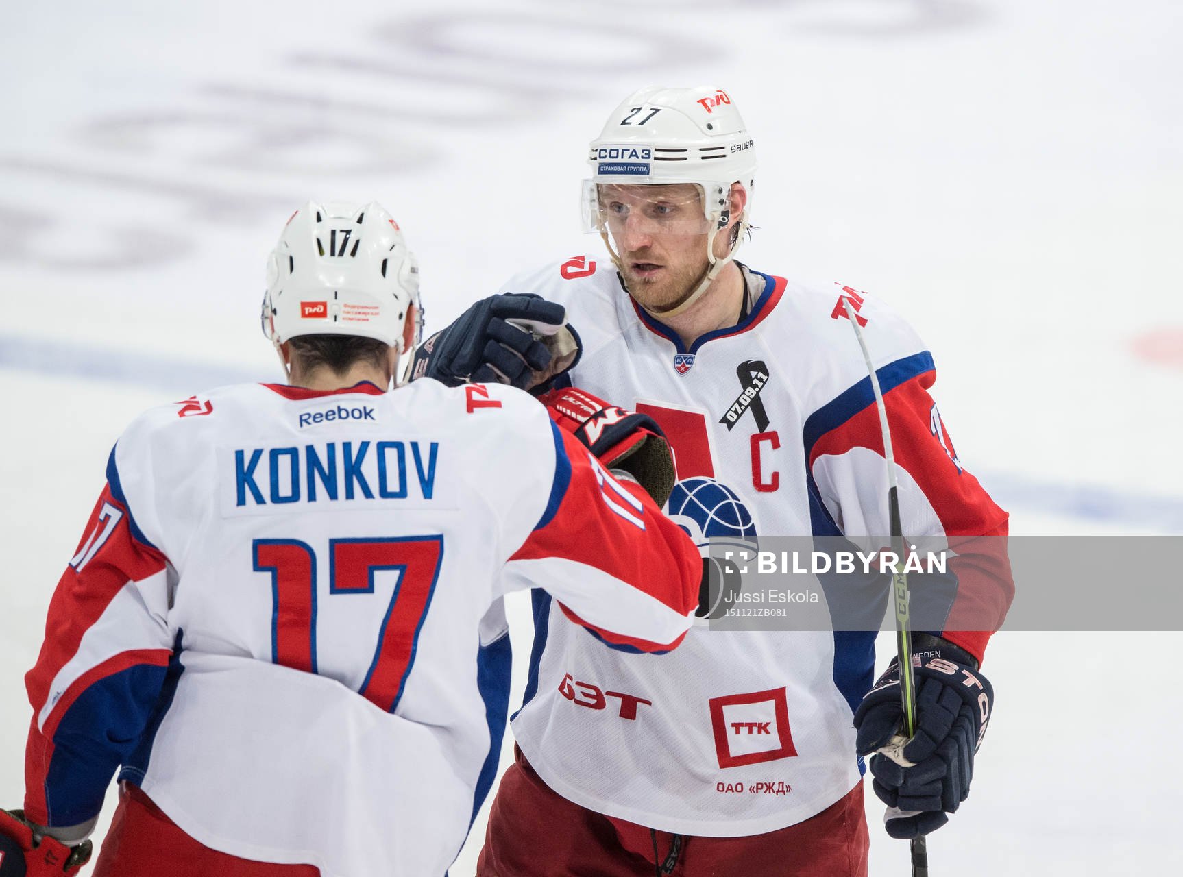 Staffan Kronwall. Jokerit - Lokomotiv Jaroslav. KHL.