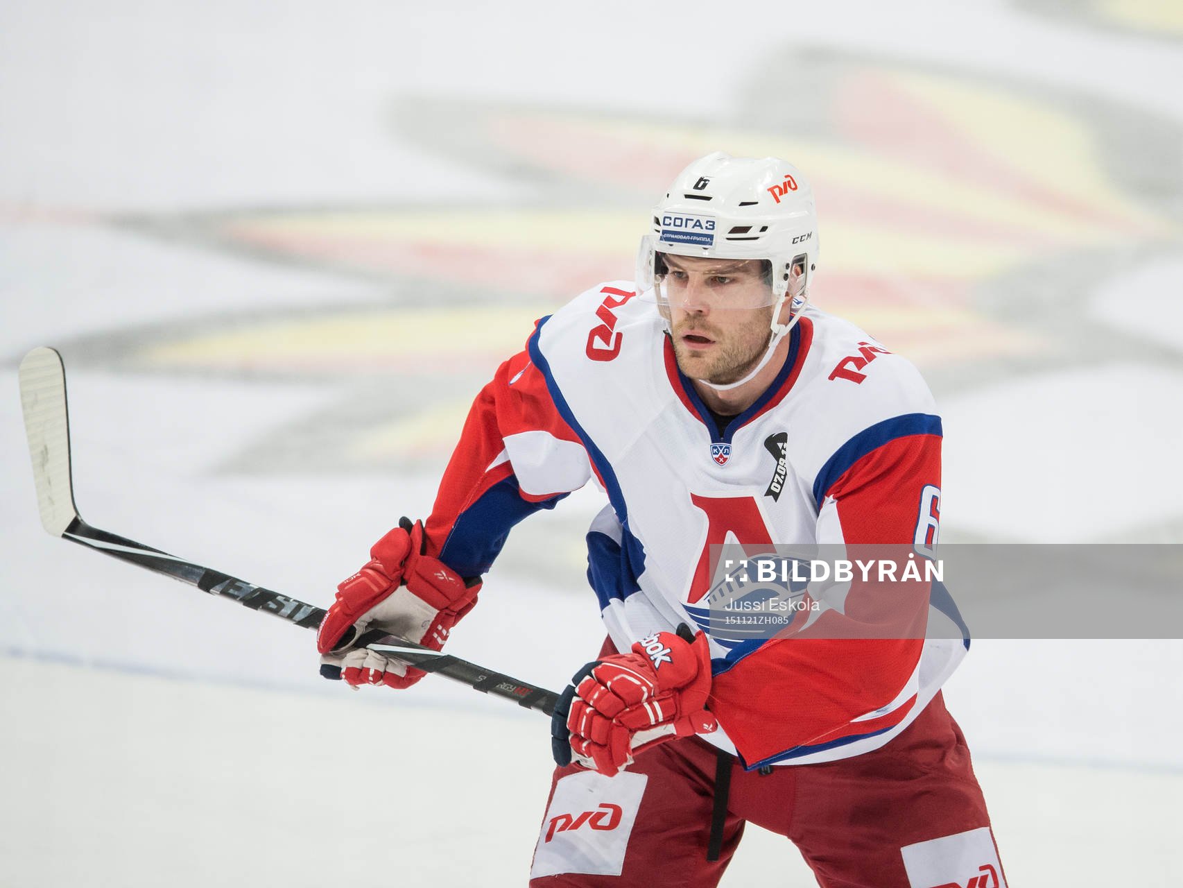 Patrik Hersley. Jokerit - Lokomotiv Jaroslav. KHL.