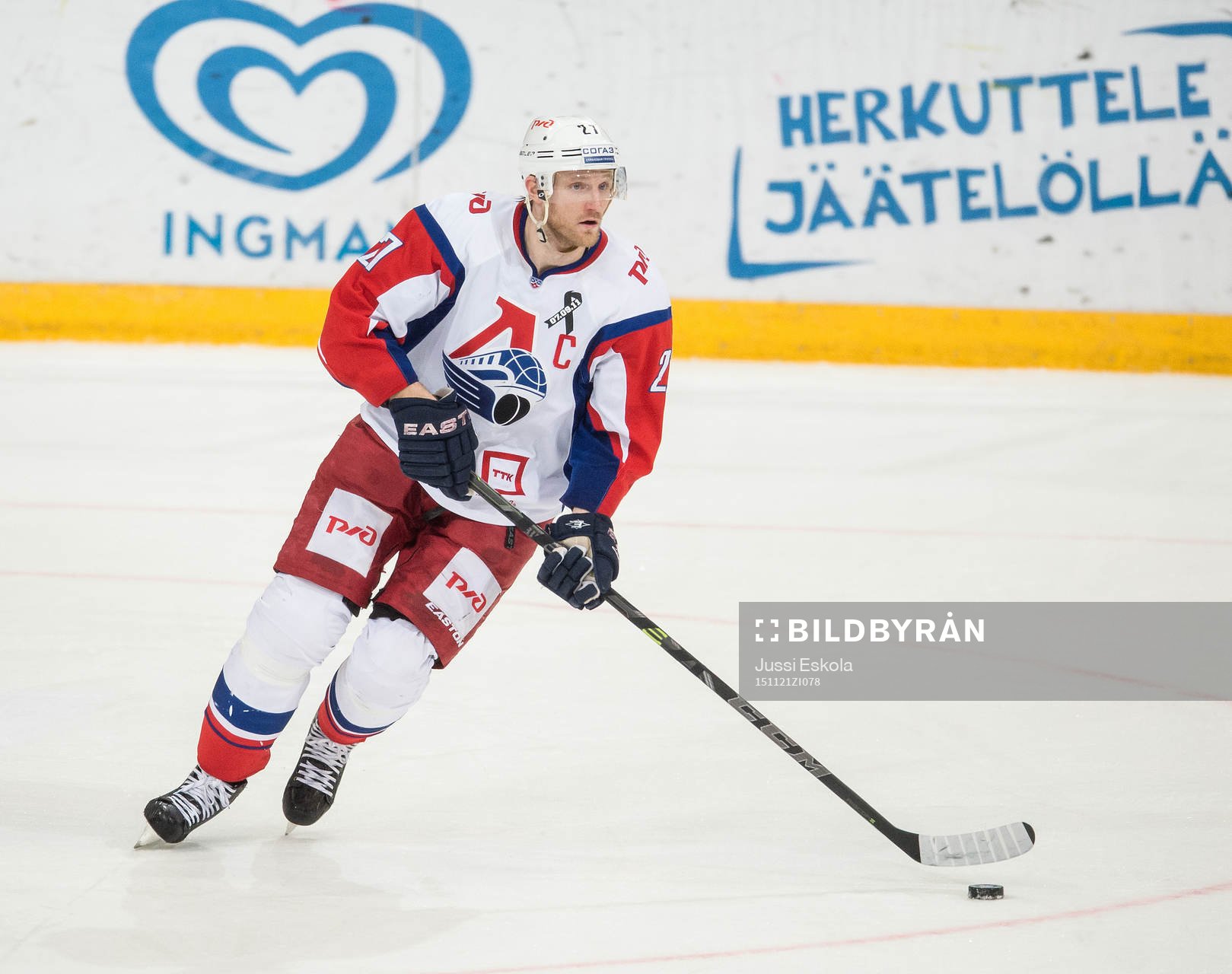 Staffan Kronwall. Jokerit - Lokomotiv Jaroslav. KHL.