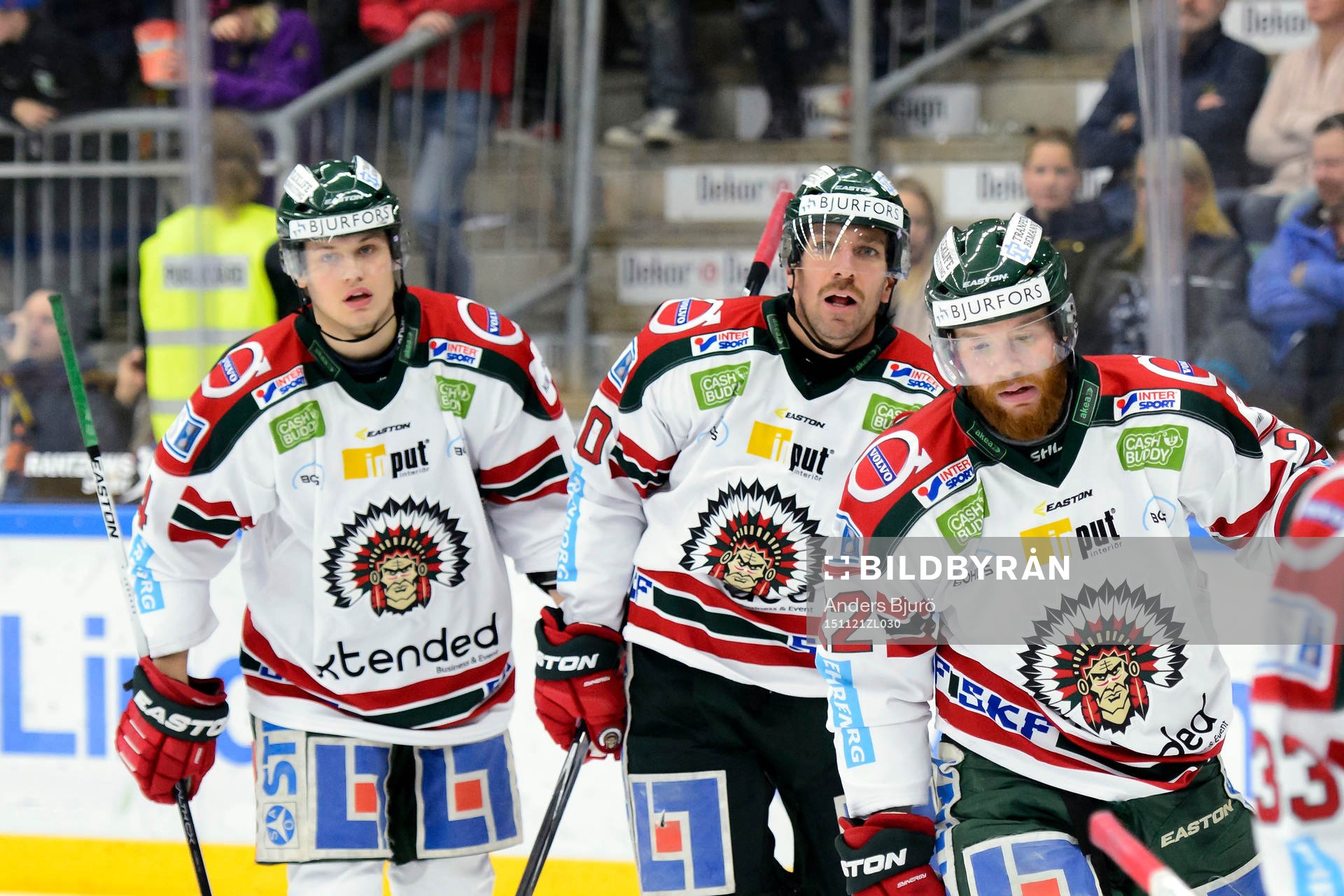 Frölunda firar Robin Figren (h)