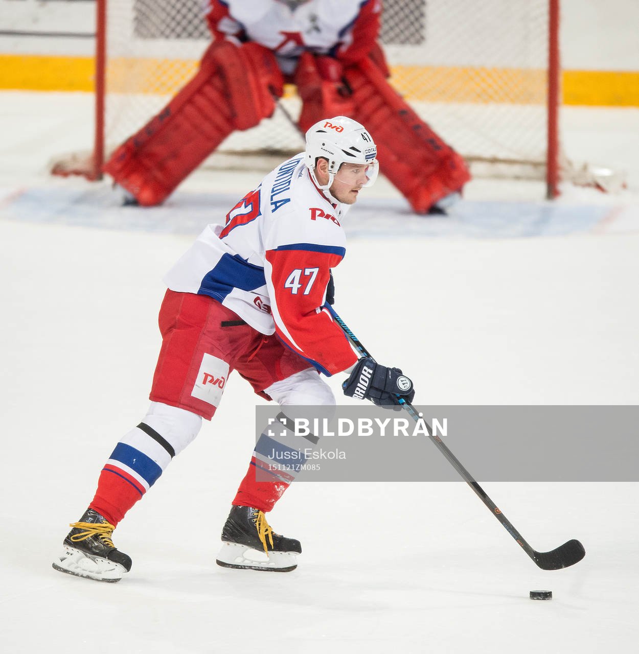 Petri Kontiola. Jokerit - Lokomotiv Jaroslav. KHL.
