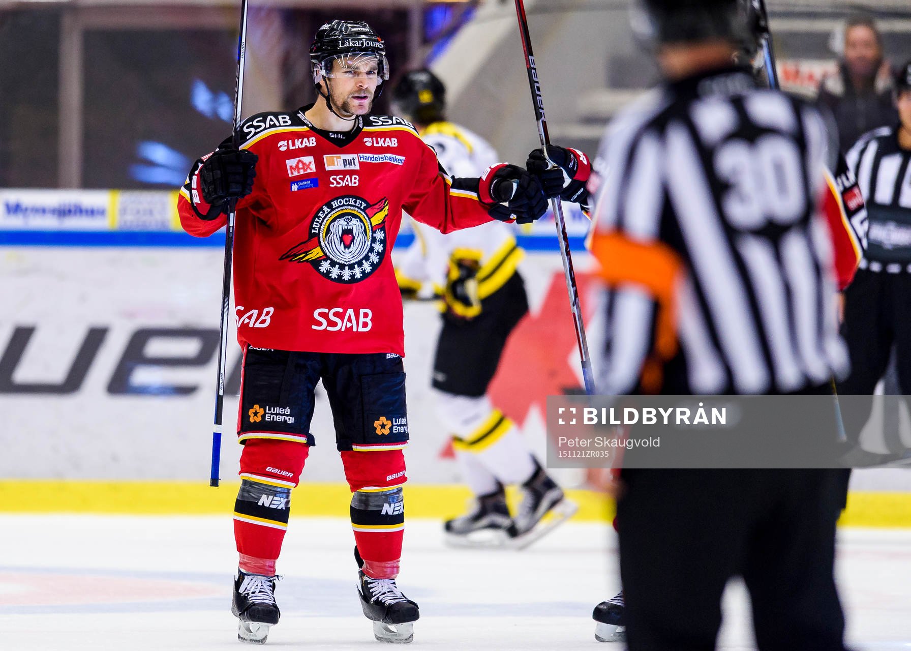 Luleås Craig Schira jublar