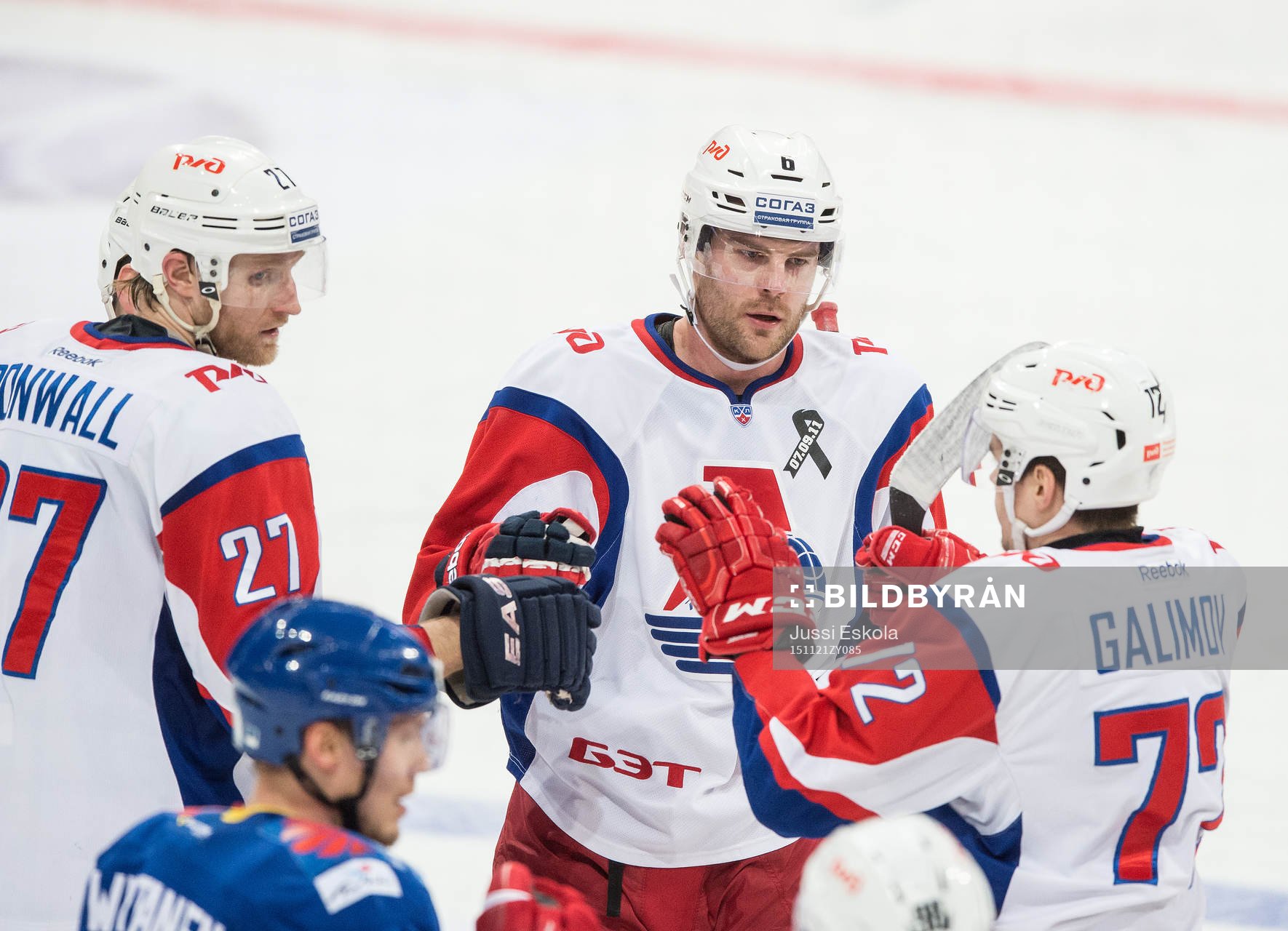 Patrik Hersley. Jokerit - Lokomotiv Jaroslav. KHL.