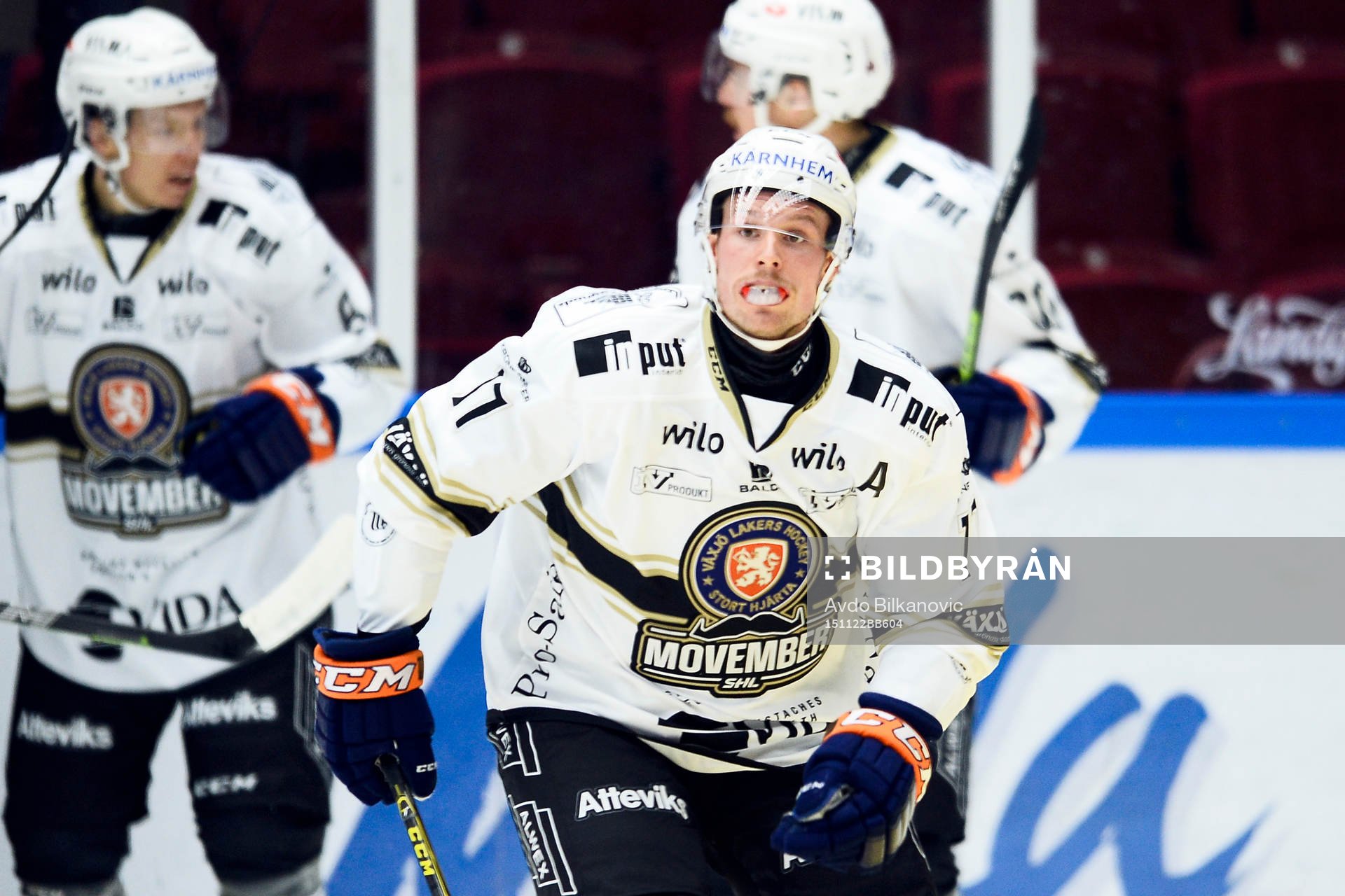 Växjös Alexander Johansson jublar
