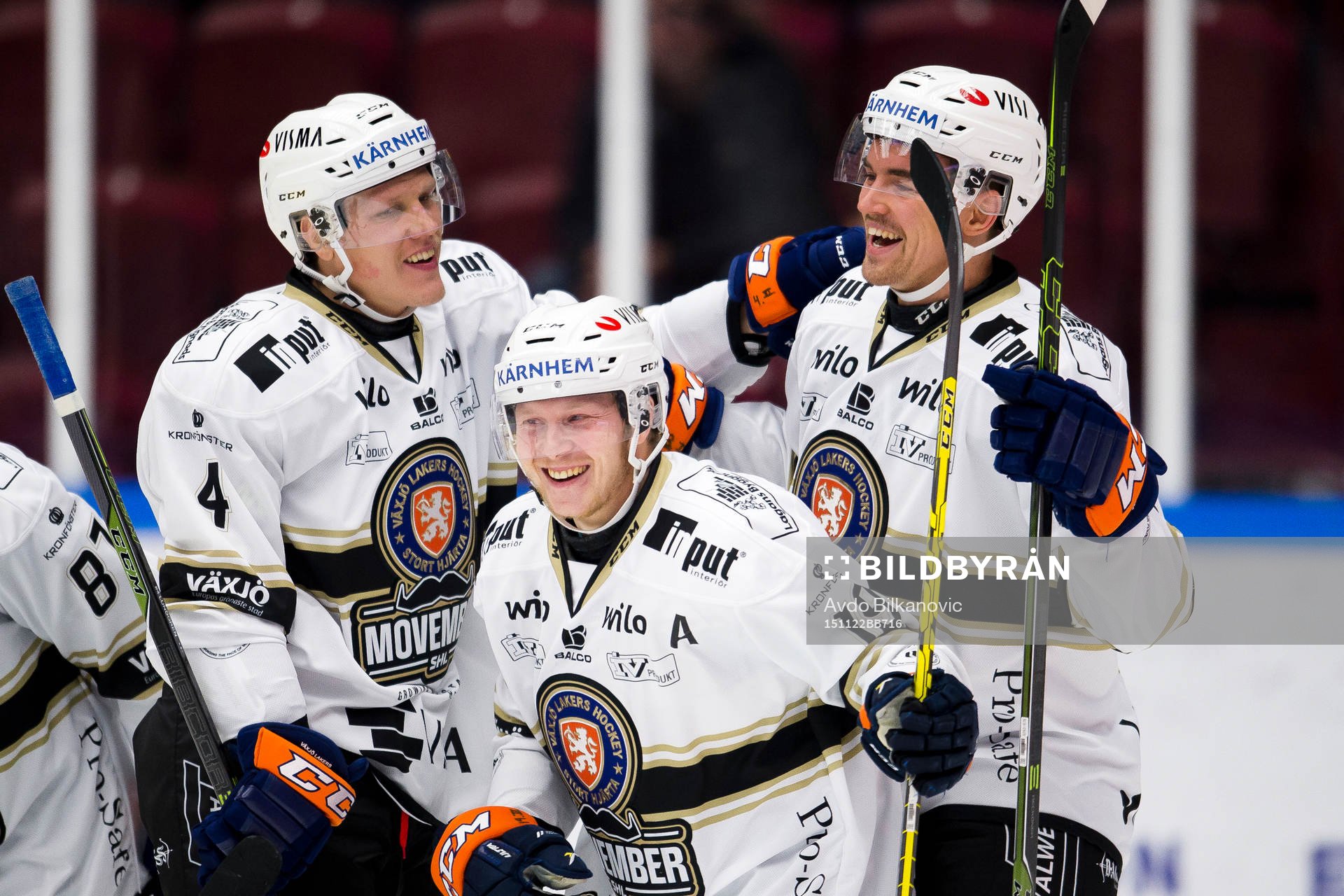 Växjös Tuomas Kiiskinen jublar