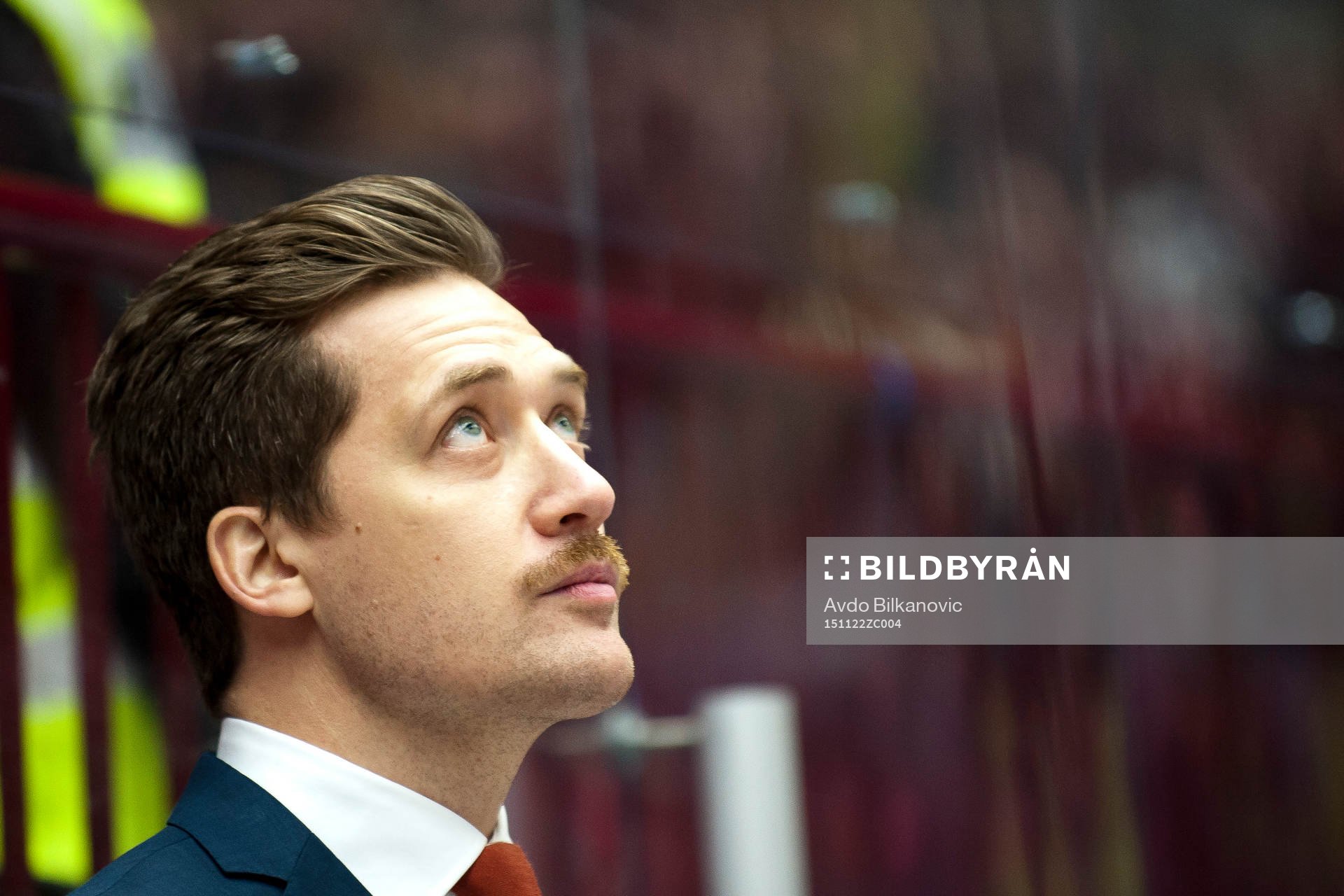 Växjös tränare Sam Hallam