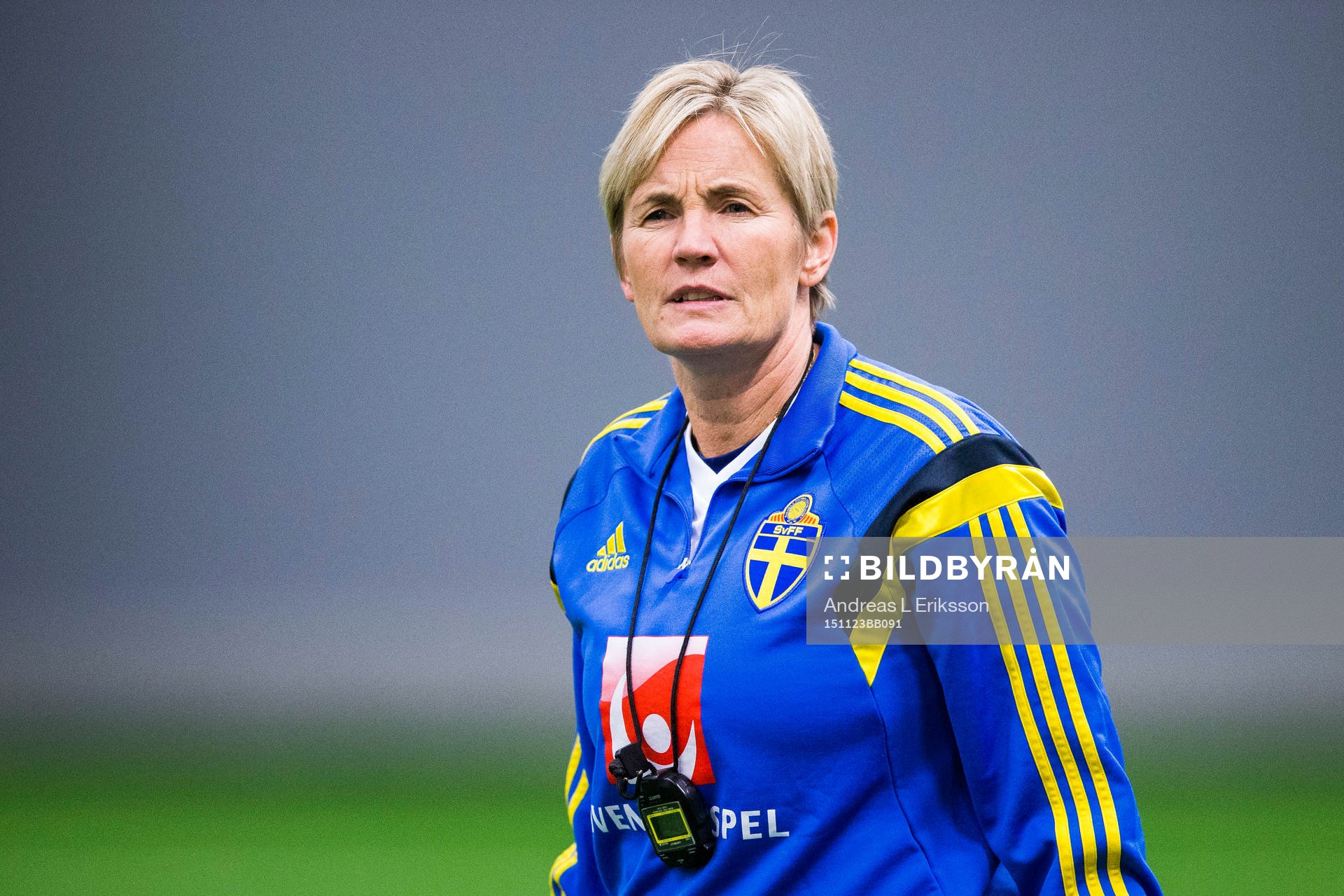Sveriges assisterande förbundskapten Lilie Persson