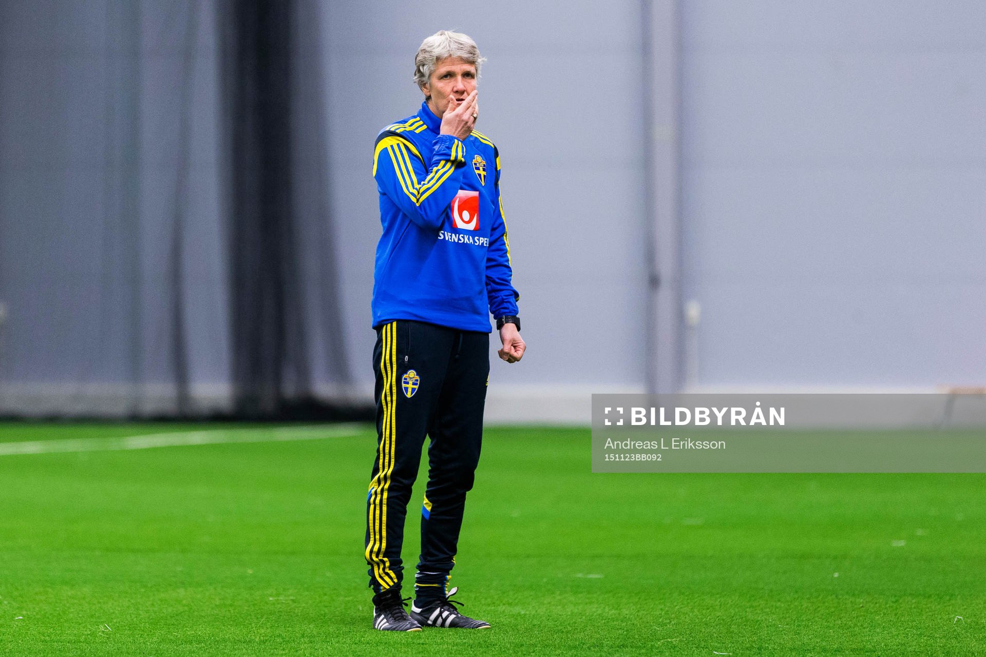 Sveriges förbundskapten Pia Sundhage